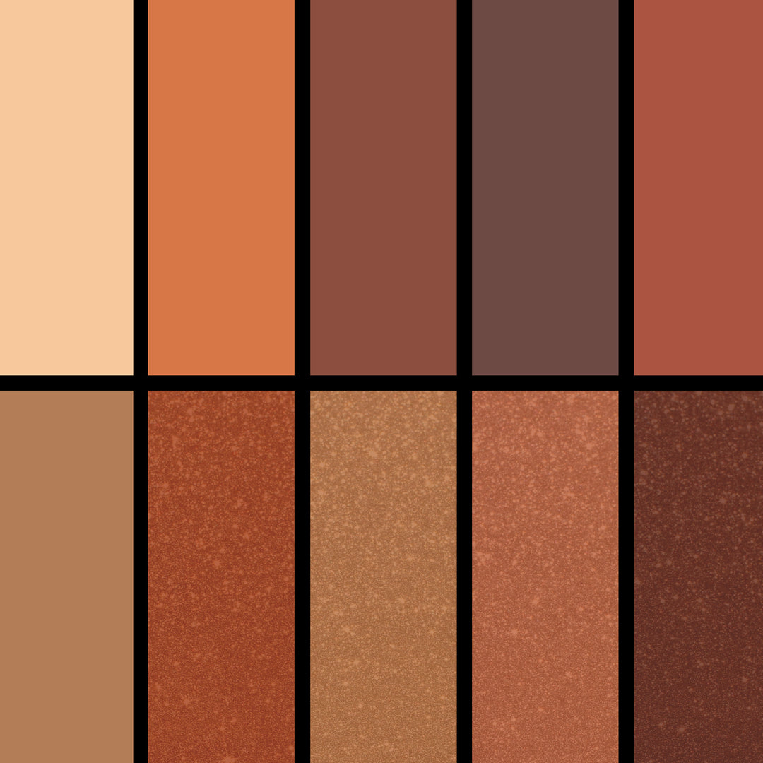 PALLADIO - Eyeland Vibes Eyeshadow Palette - réf California Sunset