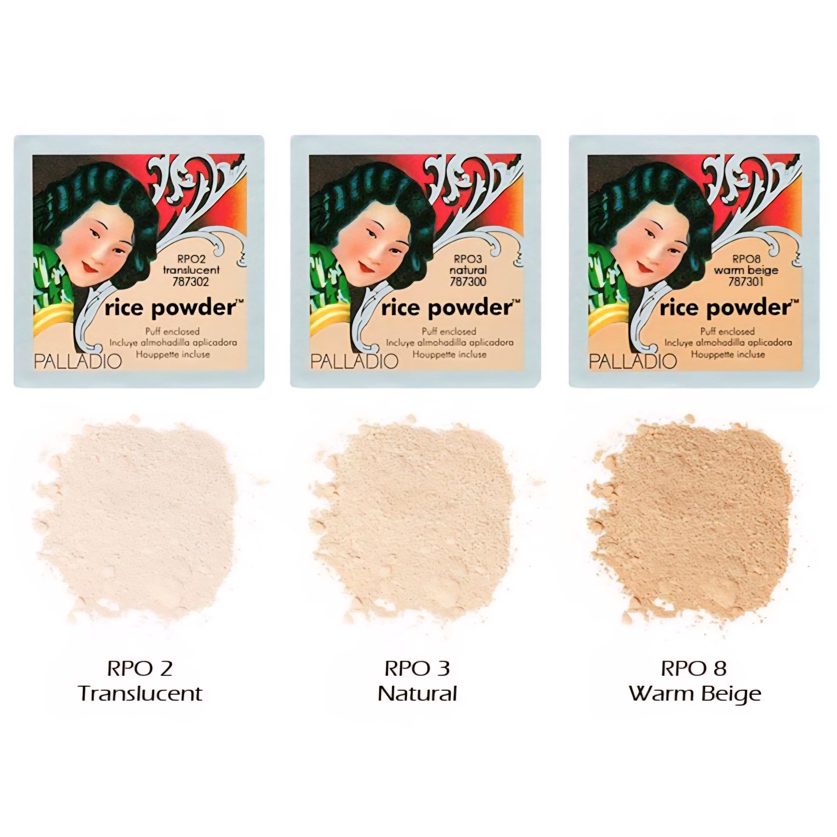 PALLADIO - Rice Powder - réf Natural