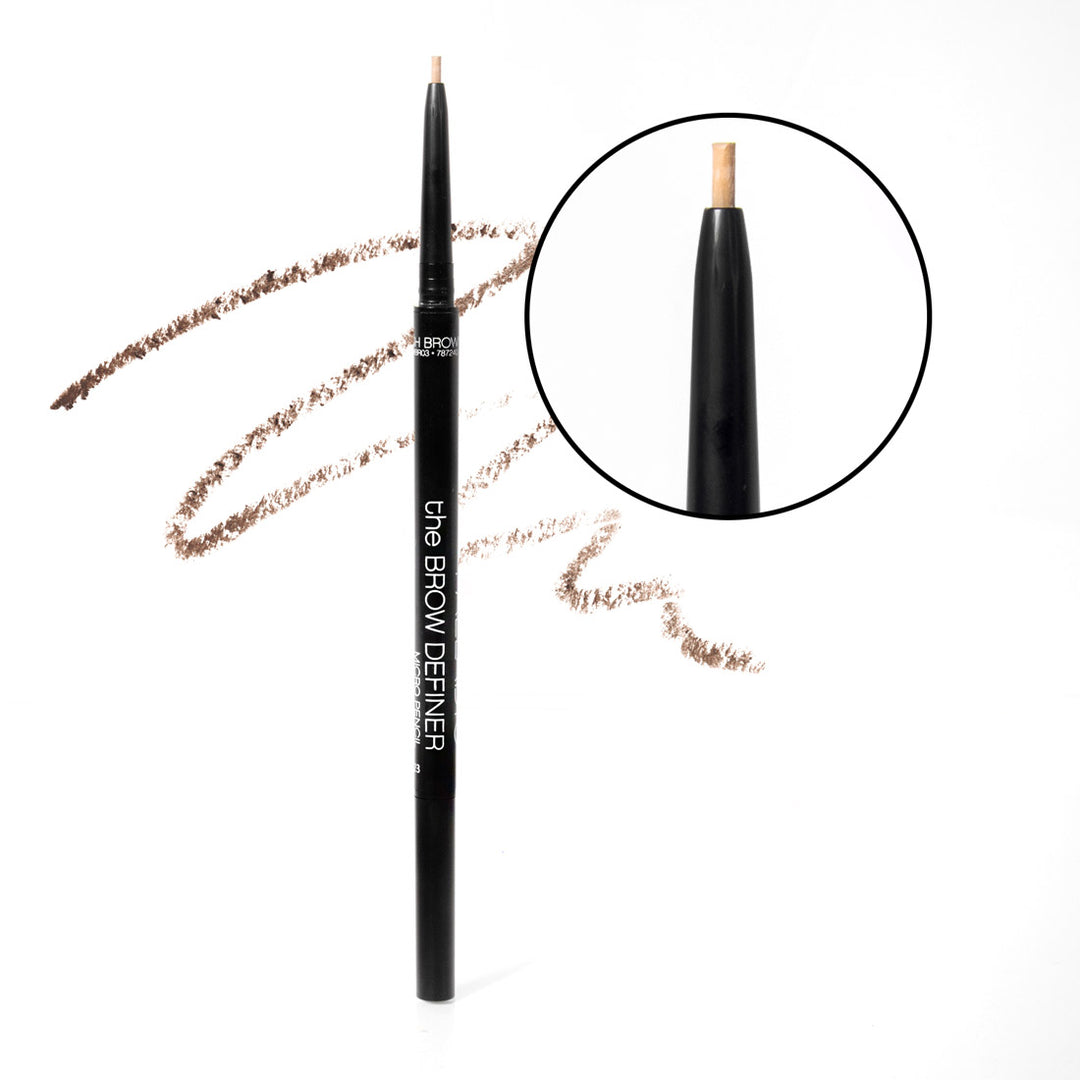 PALLADIO - The Brow Definer Micro Pencil - réf Ash Brown