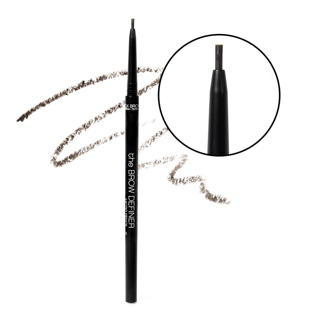 PALLADIO - The Brow Definer Micro Pencil - réf Black Brown