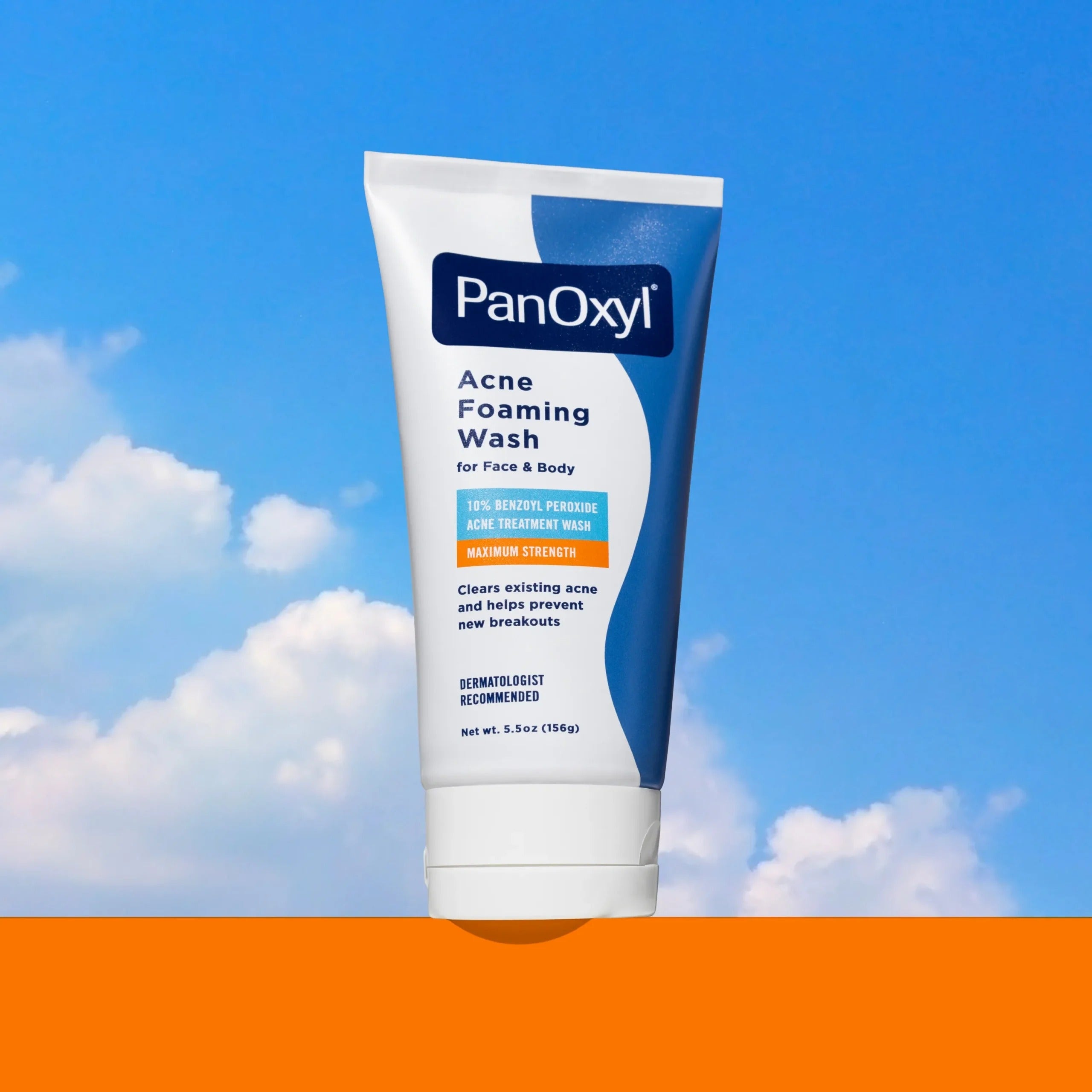 PANOXYL - Acne Foaming Wash Benzoyl Peroxide 10% Maximum Strength 156g