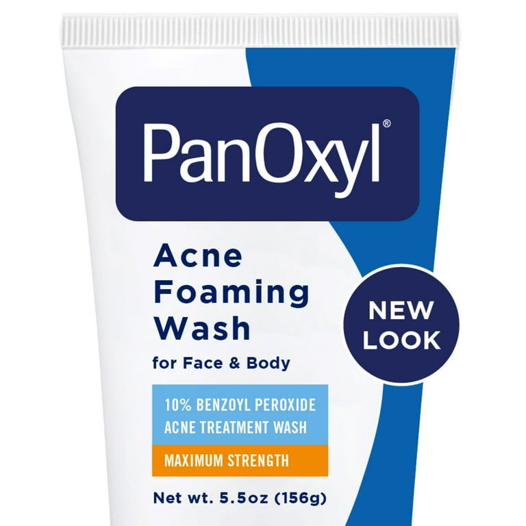 PANOXYL - Acne Foaming Wash Benzoyl Peroxide 10% Maximum Strength 156g