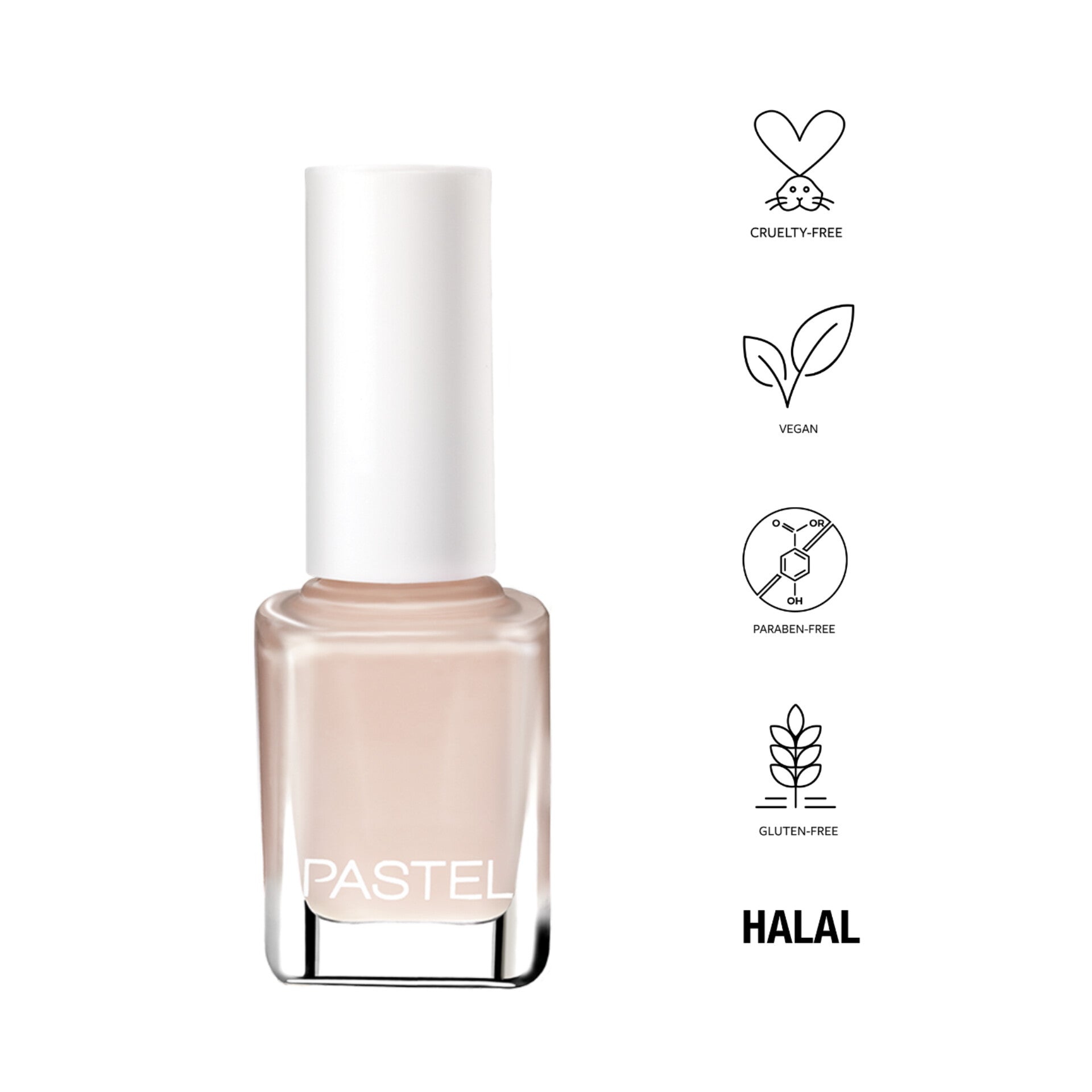 PASTEL - Nail Polish - réf 27 Nude Spirit