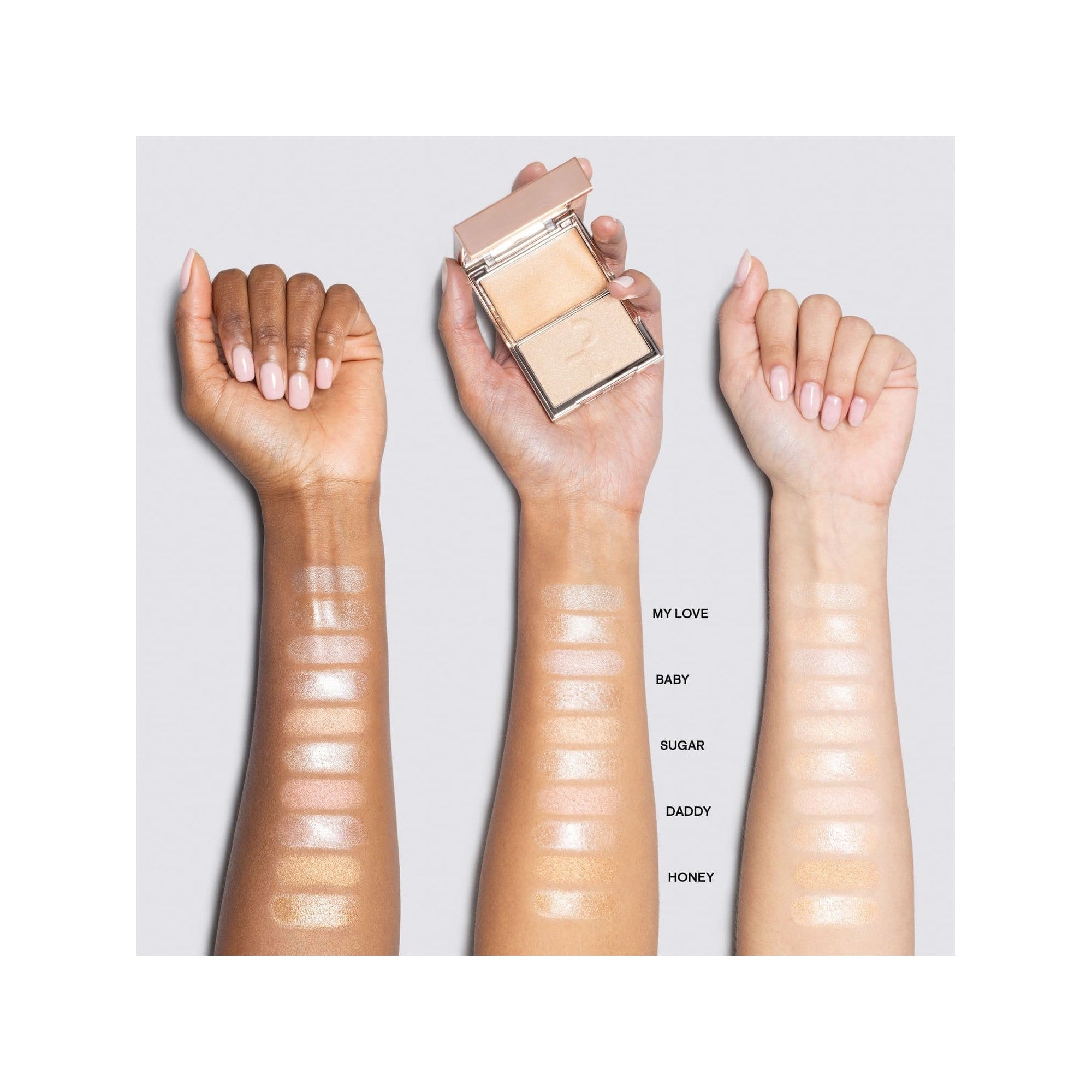 Patrick Ta -MAJOR GLOW CRÈME & POWDER LIGHT REFLECTING TRANSLUCENT HIGHLIGHTER DUO- Daddy