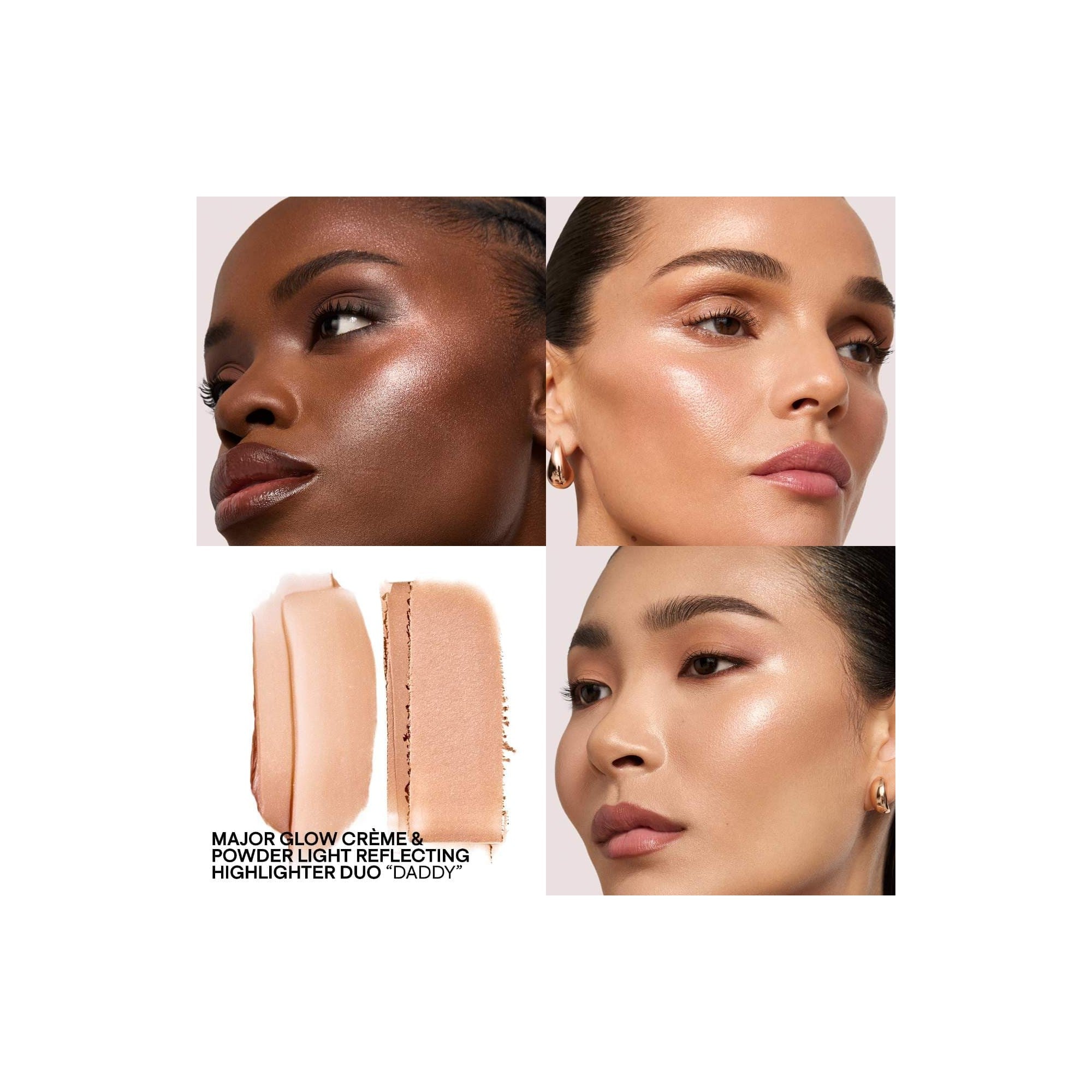 Patrick Ta -MAJOR GLOW CRÈME & POWDER LIGHT REFLECTING TRANSLUCENT HIGHLIGHTER DUO- Daddy