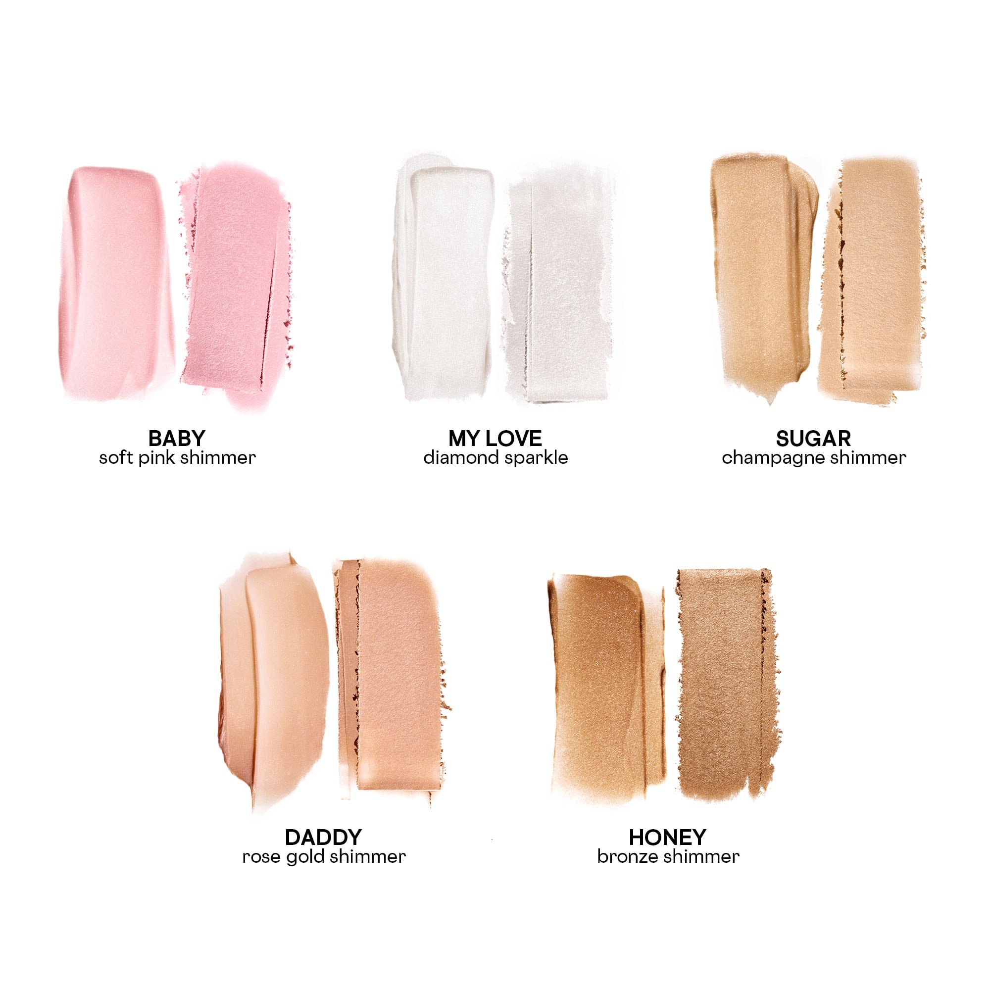 Patrick Ta -MAJOR GLOW CRÈME & POWDER LIGHT REFLECTING TRANSLUCENT HIGHLIGHTER DUO- My love