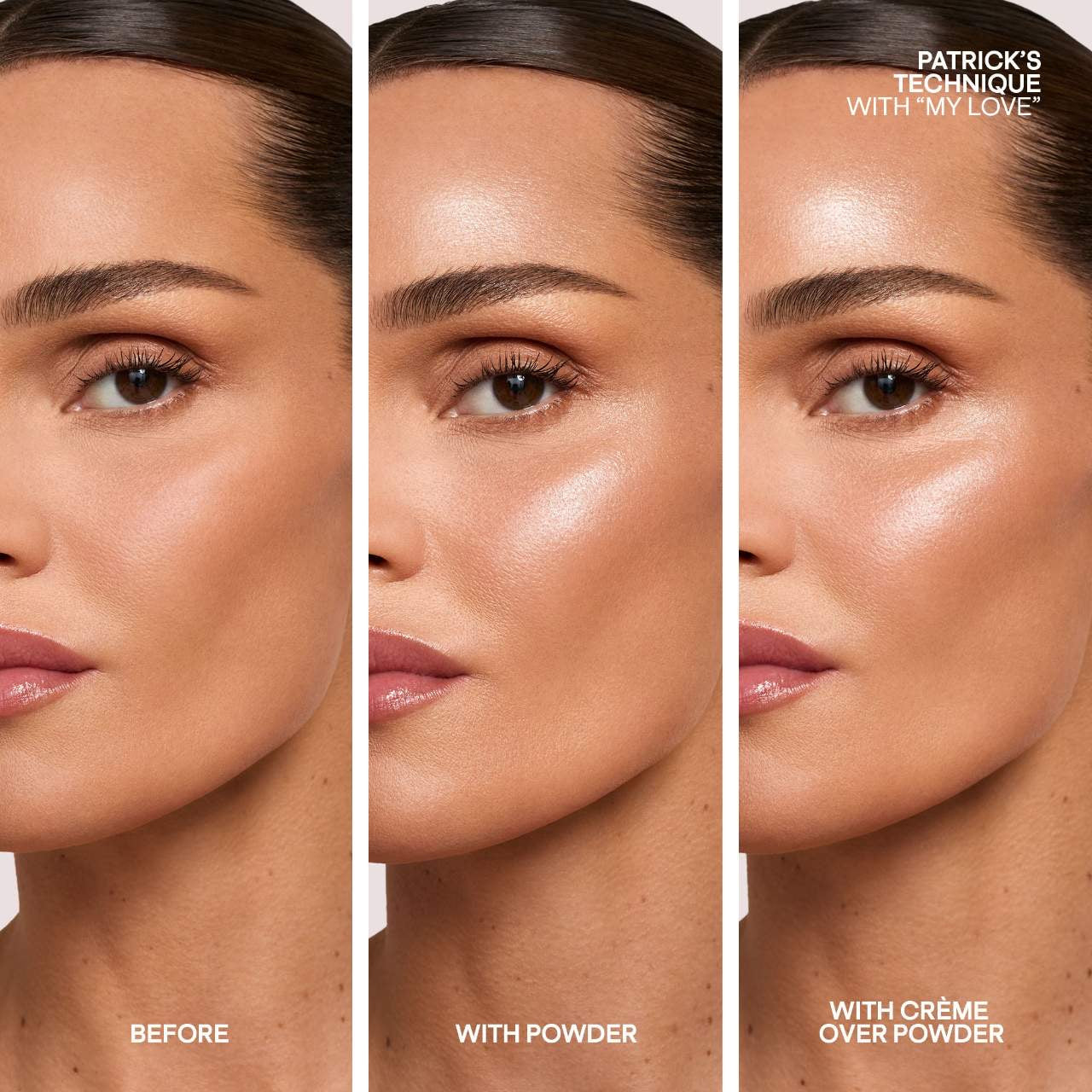 Patrick Ta -MAJOR GLOW CRÈME & POWDER LIGHT REFLECTING TRANSLUCENT HIGHLIGHTER DUO- My love