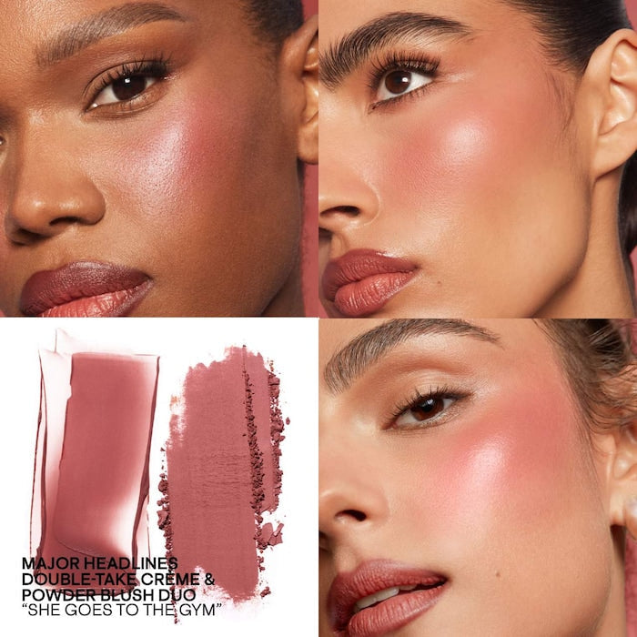 Patrick Ta - Major Headlines Double-Take Crème & Powder Blush Duo - réf She Goes To The Gym