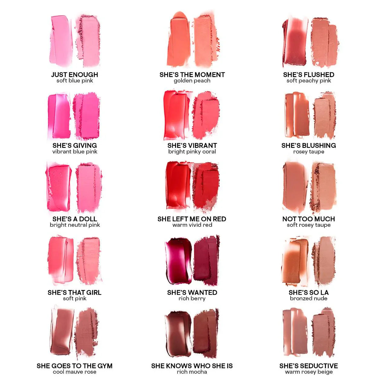Patrick Ta - Major Headlines Double-Take Crème & Powder Blush Duo - réf She's a Doll