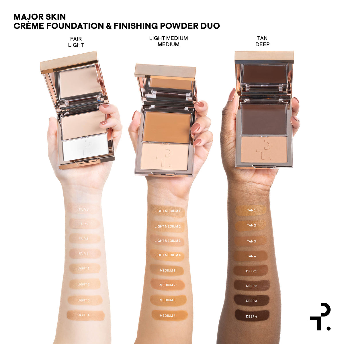 Patrick Ta - MAJOR SKIN CRÈME FOUNDATION & FINISHING POWDER DUO- Fair 4