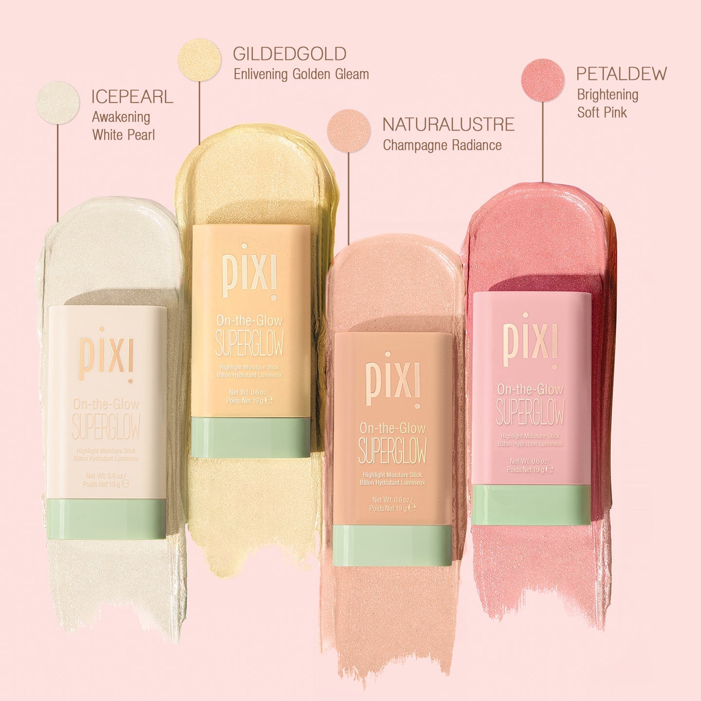 PIXI - ON-THE-GLOW Superglow Highlighter - réf GildGold