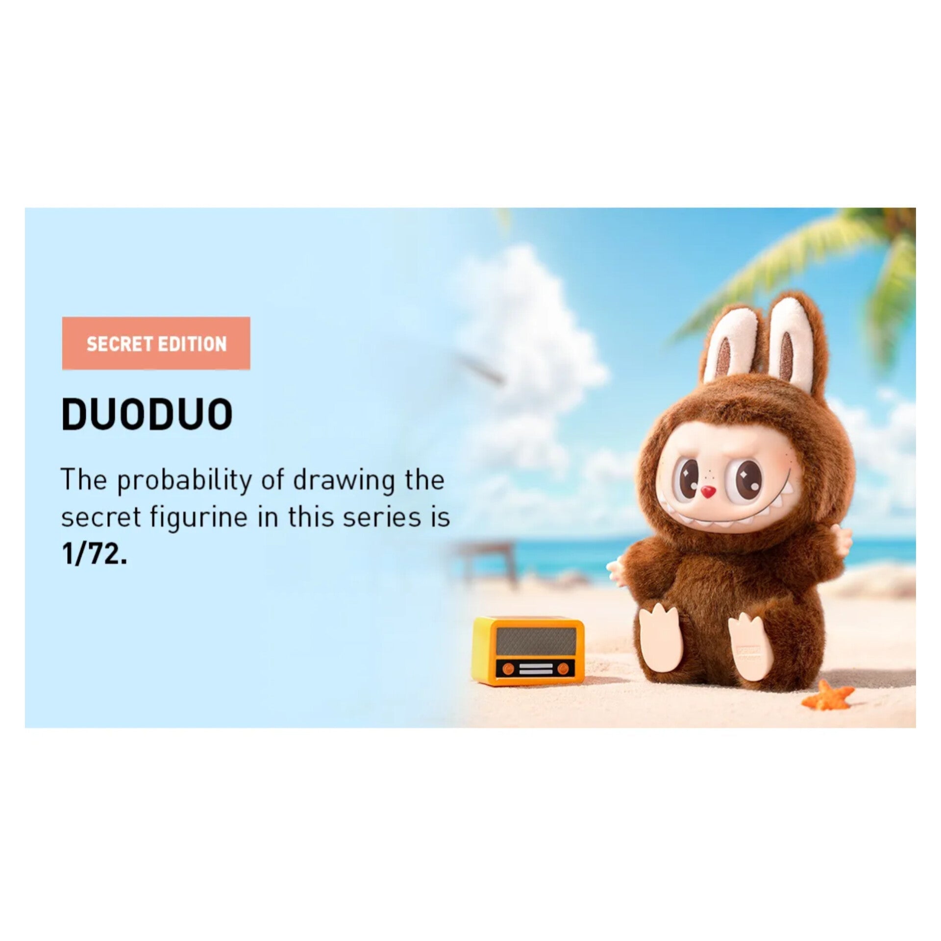 POP MART - Labubu Have a Seat Vinyl Plush ( 6 Blind Box )