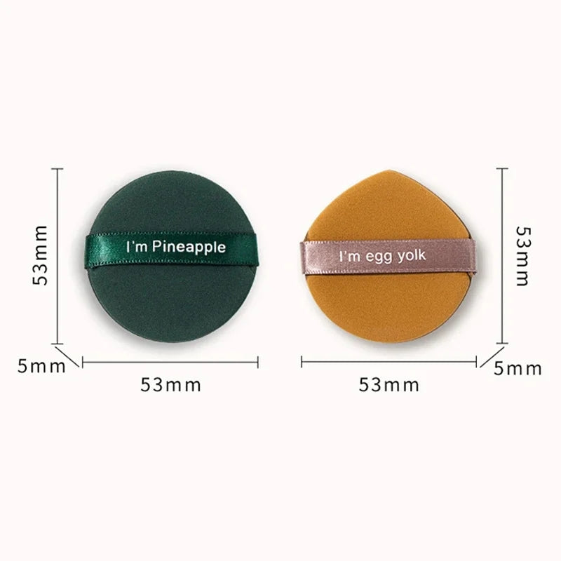 Poppin - Air Cushion Puff - réf I'm Strawberry ( 7pcs )