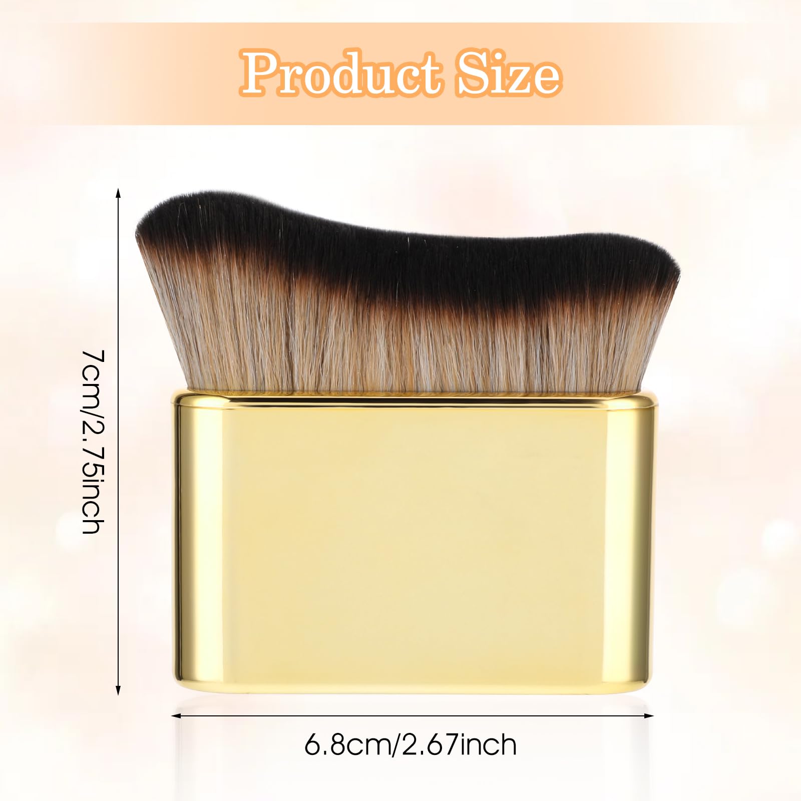 POPPIN - Body Blur & Glow Brush - réf Gold