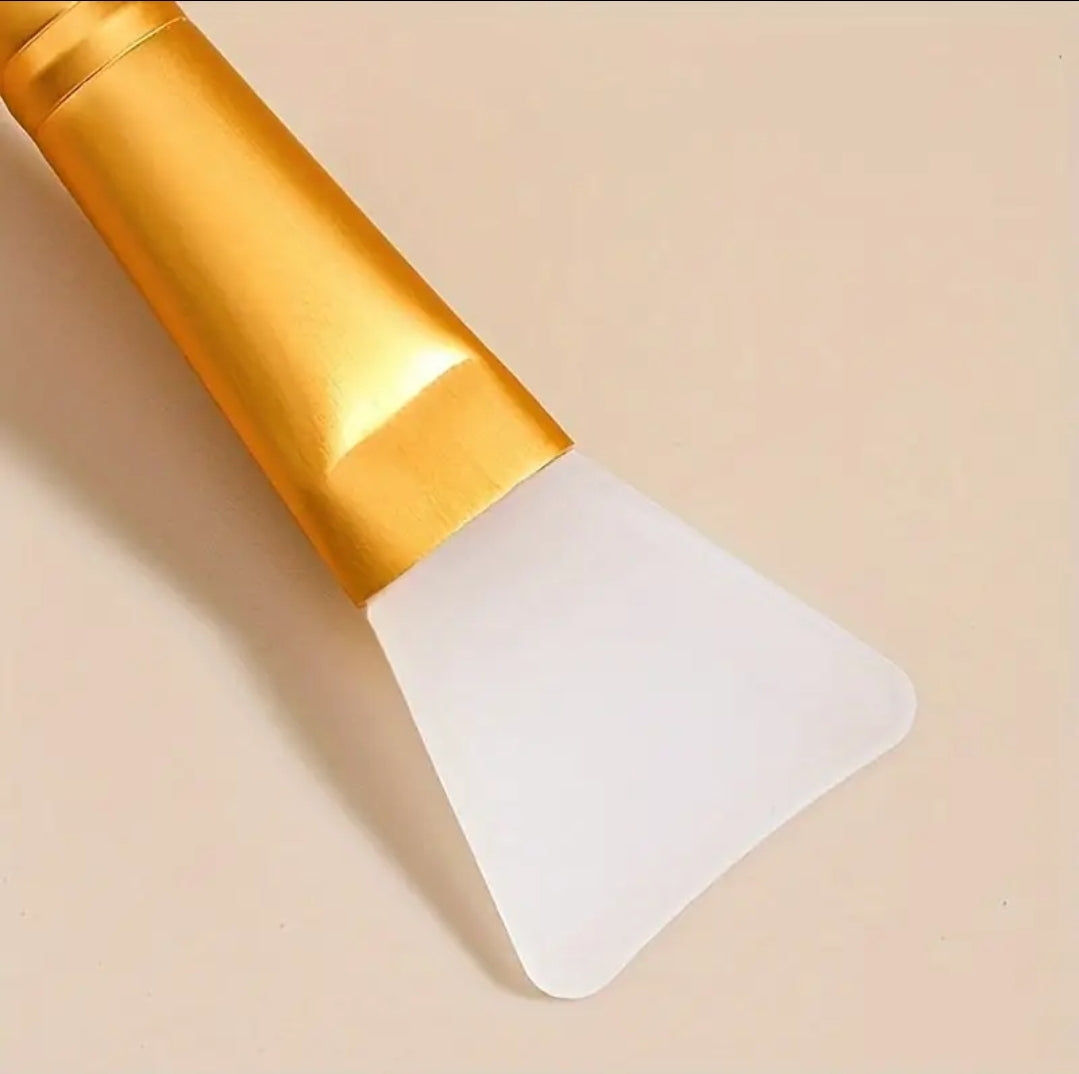POPPIN - Pinceau en silicone pour masque visage - réf White