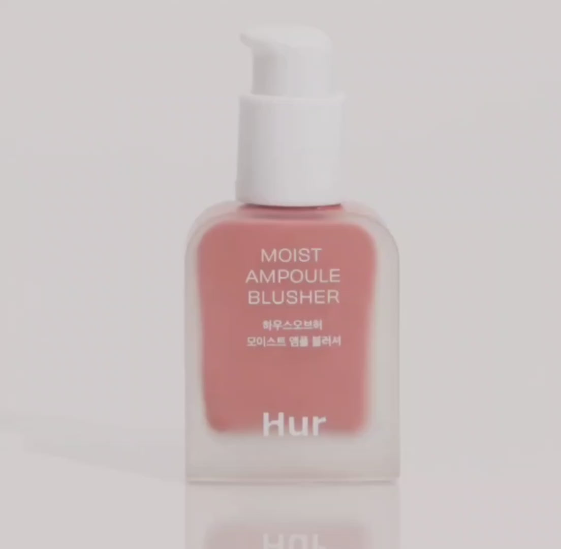 Charger la vidéo : HOUSE OF HUR - Moist Ampoule Blusher - réf Nude Beige - 20ml