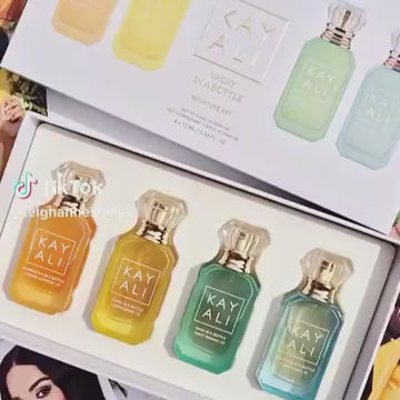 Charger la vidéo : KAYALI - Vacacy in Bottle - Coffret Parfum ( 4pcs x 10ml )