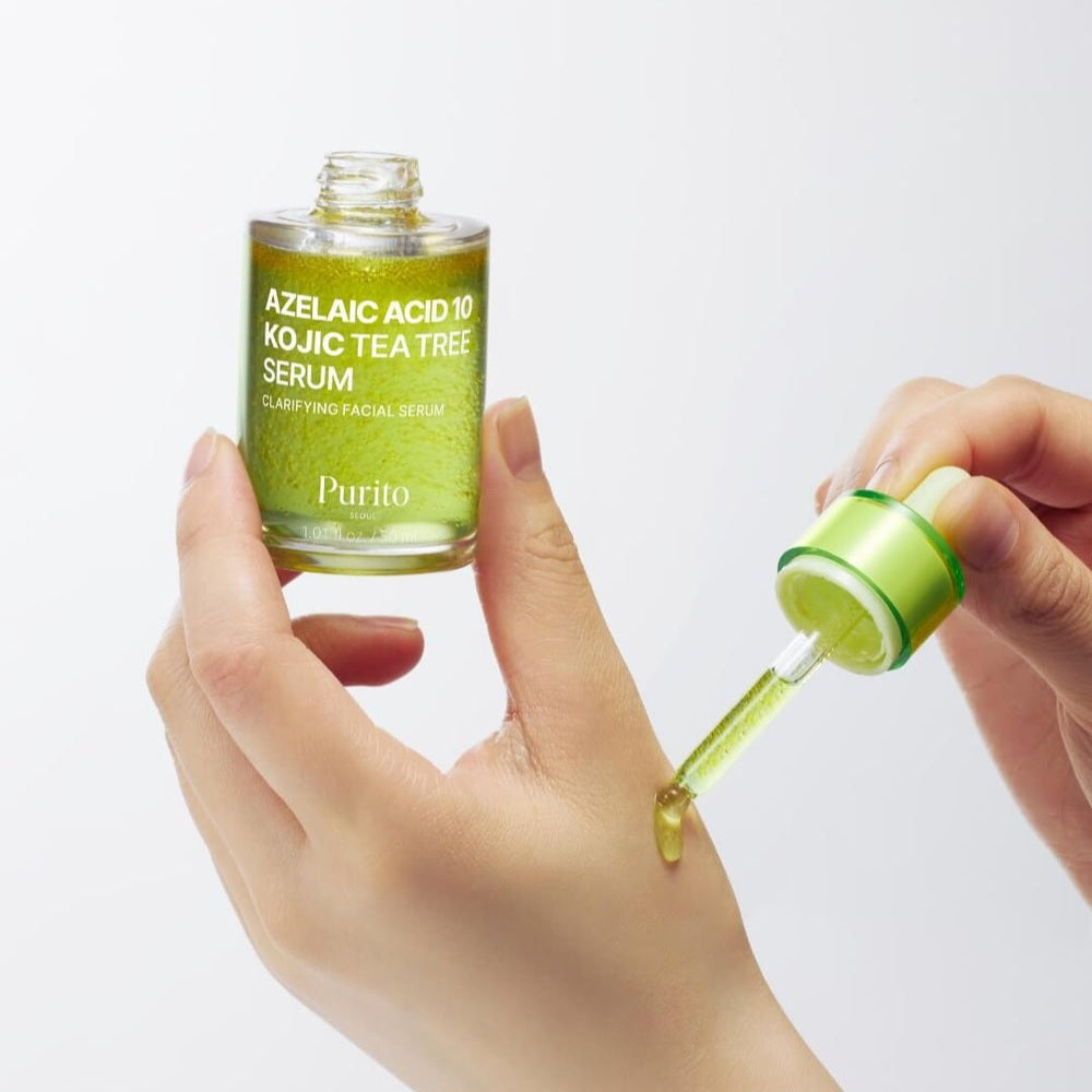 PURITO Seoul - Azelaic Acid 10 Kojic Tea Tree Serum - 30ml