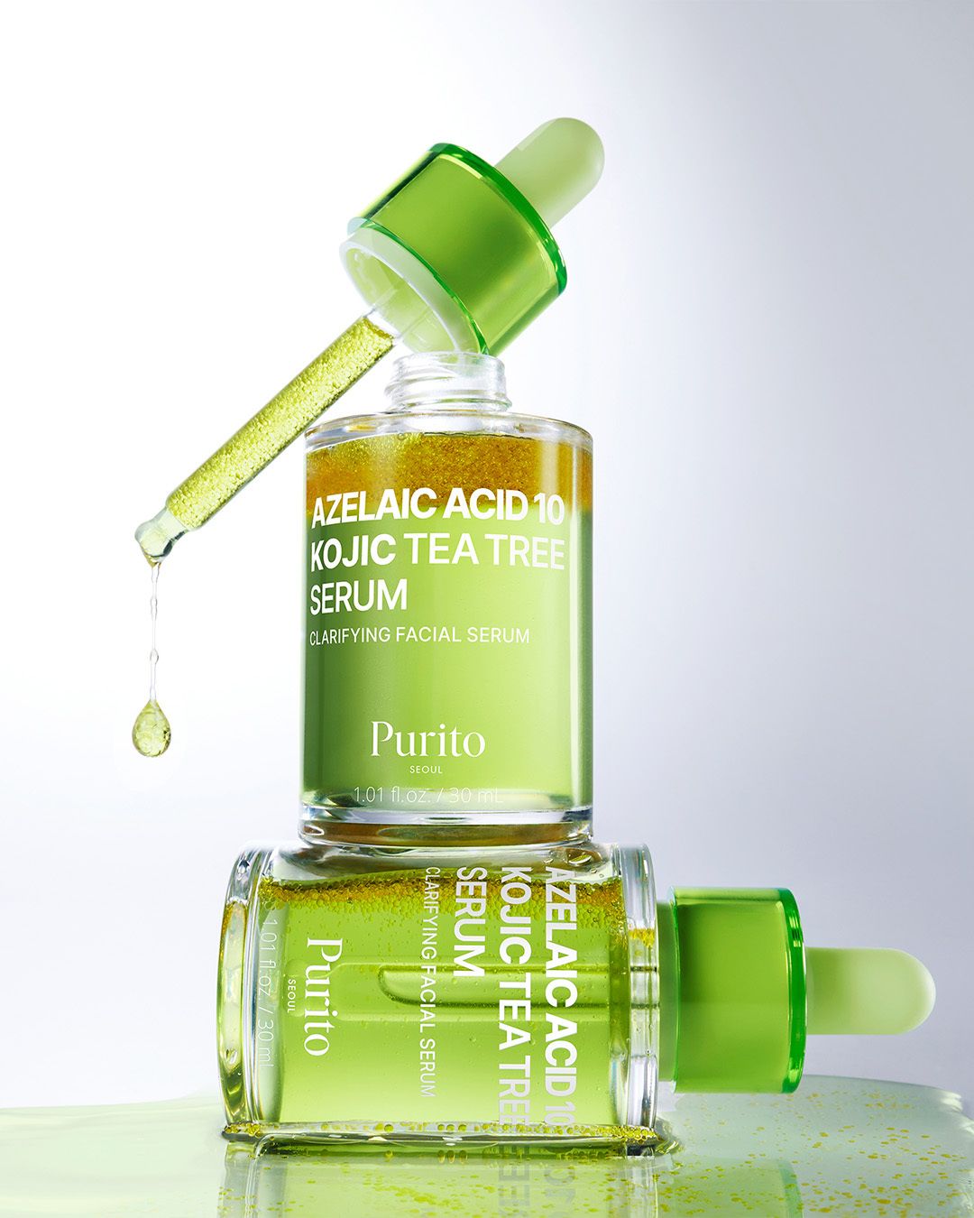 PURITO Seoul - Azelaic Acid 10 Kojic Tea Tree Serum - 30ml