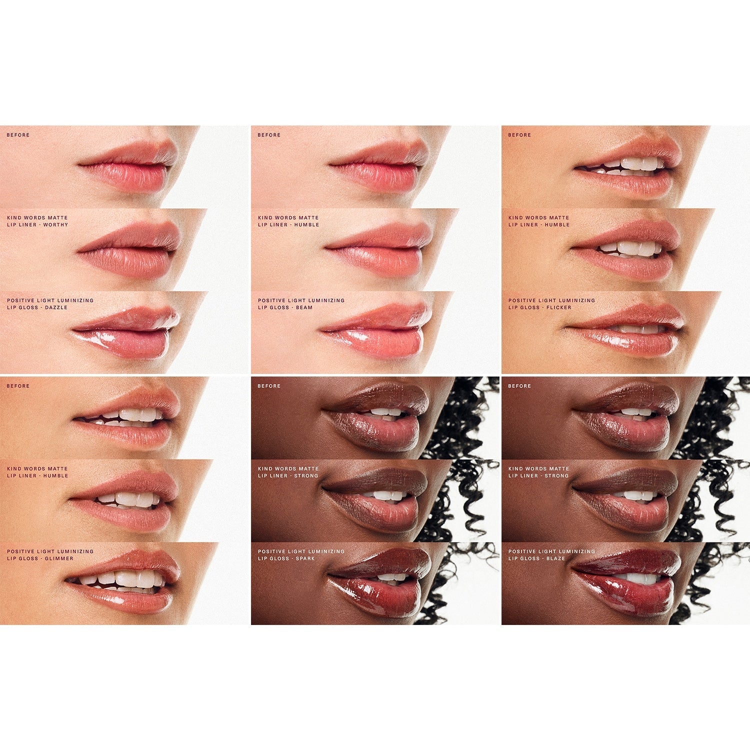 Rare Beauty - Positive Light Luminizing Lip Gloss- Ref Flicker
