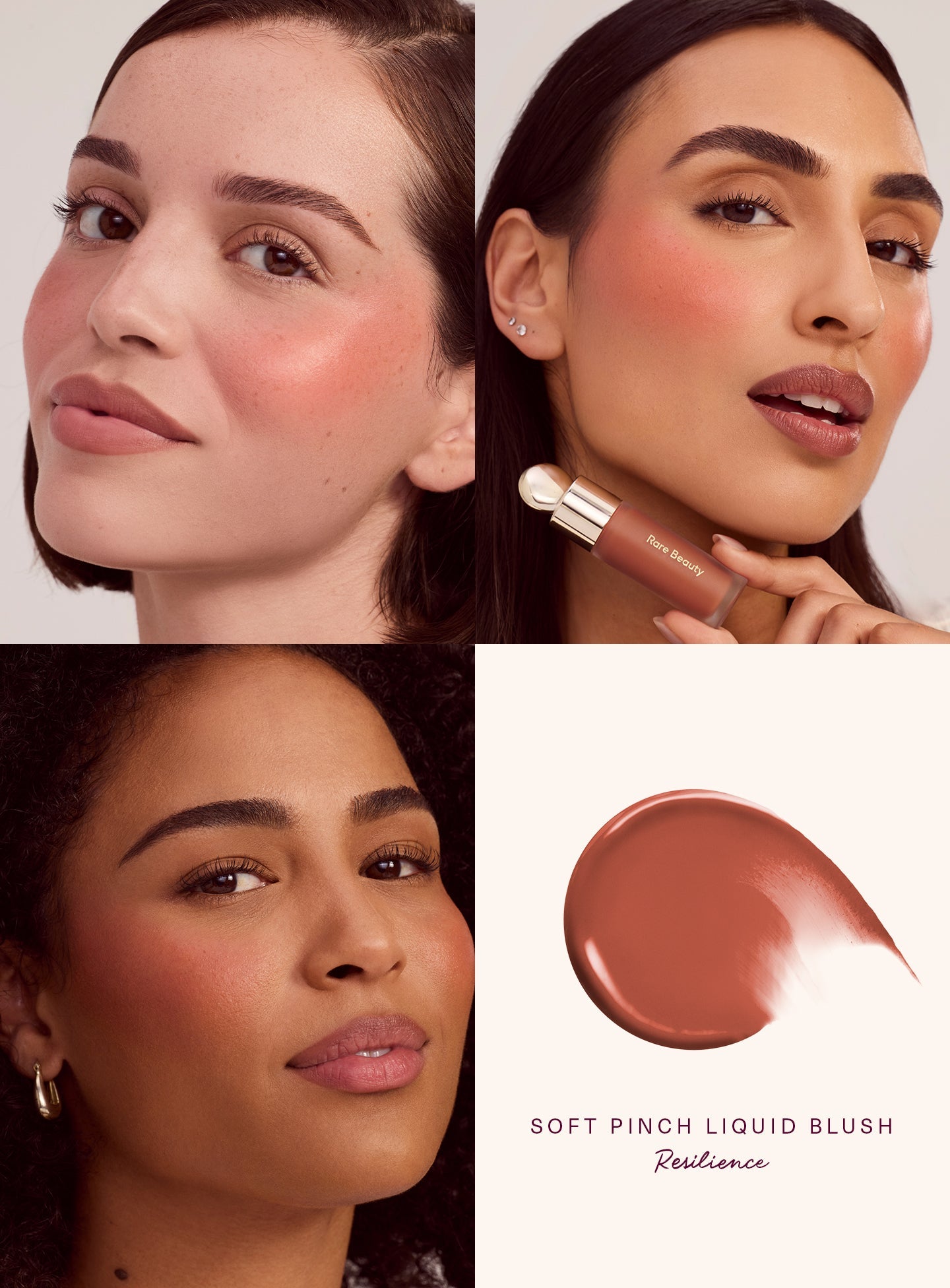 Rare Beauty - Soft Pinch Dewy Liquid Blush - réf Resilience