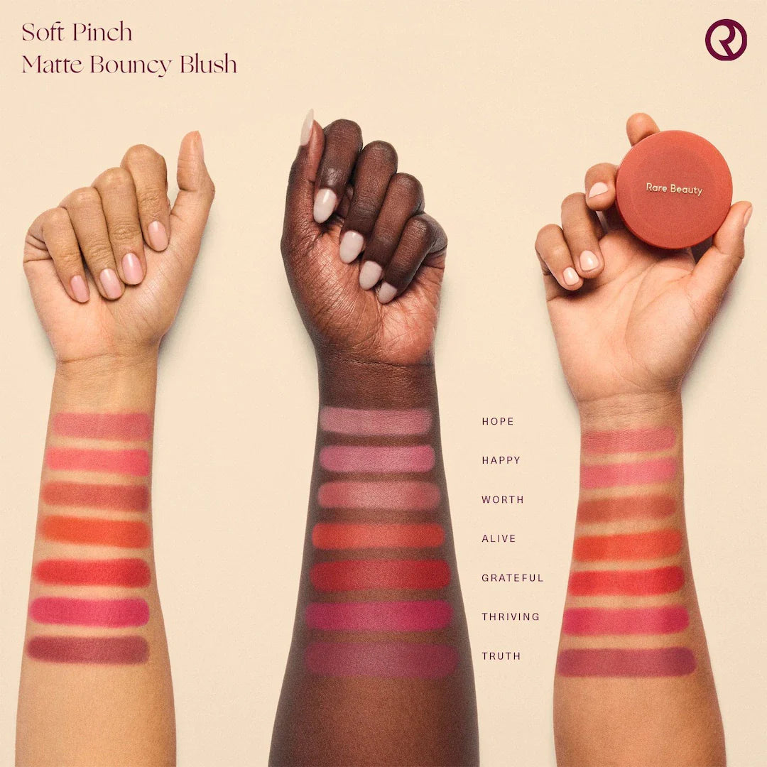 Rare Beauty - Soft Pinch Matte Bouncy Blush - réf Happy