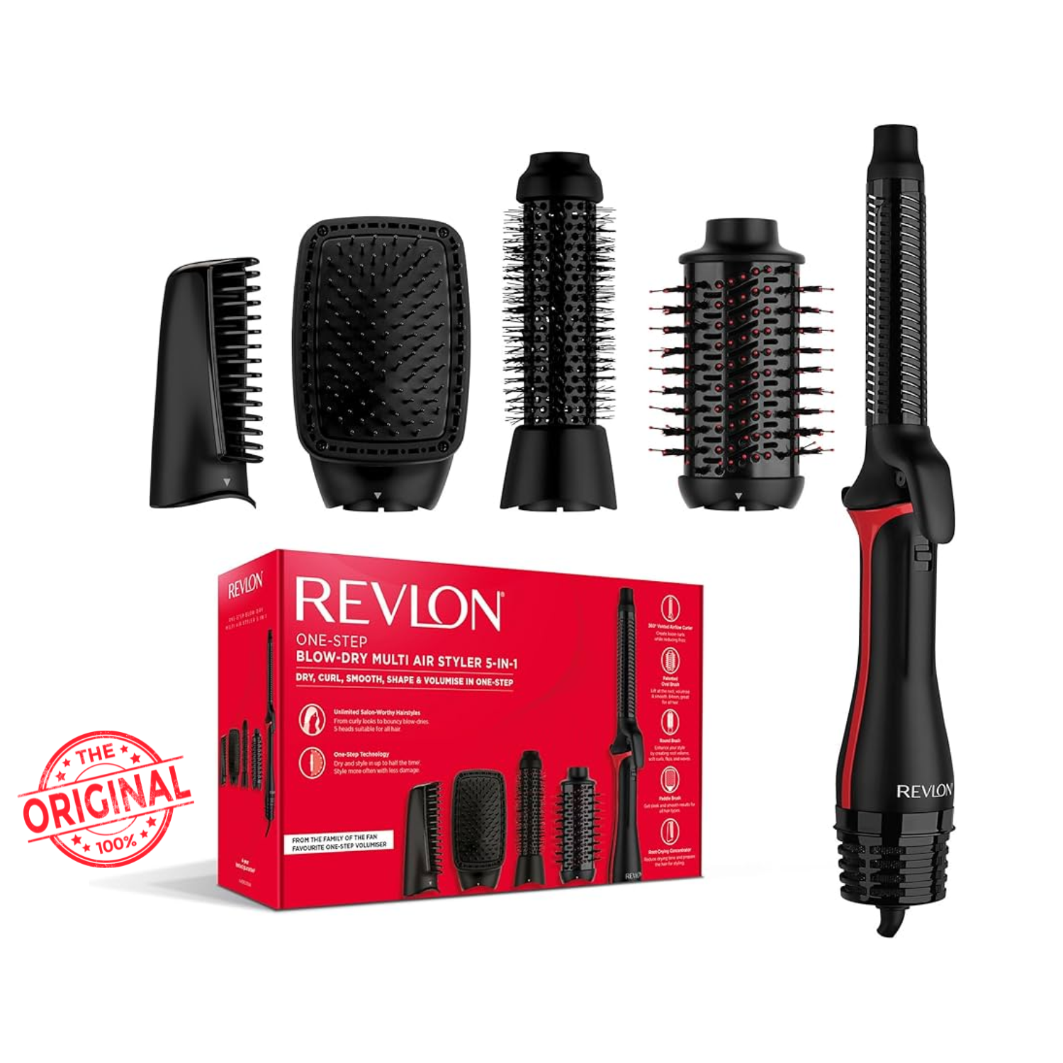 REVLON - Brosse coiffante Revlon Multistyler One-Step 5-EN-1