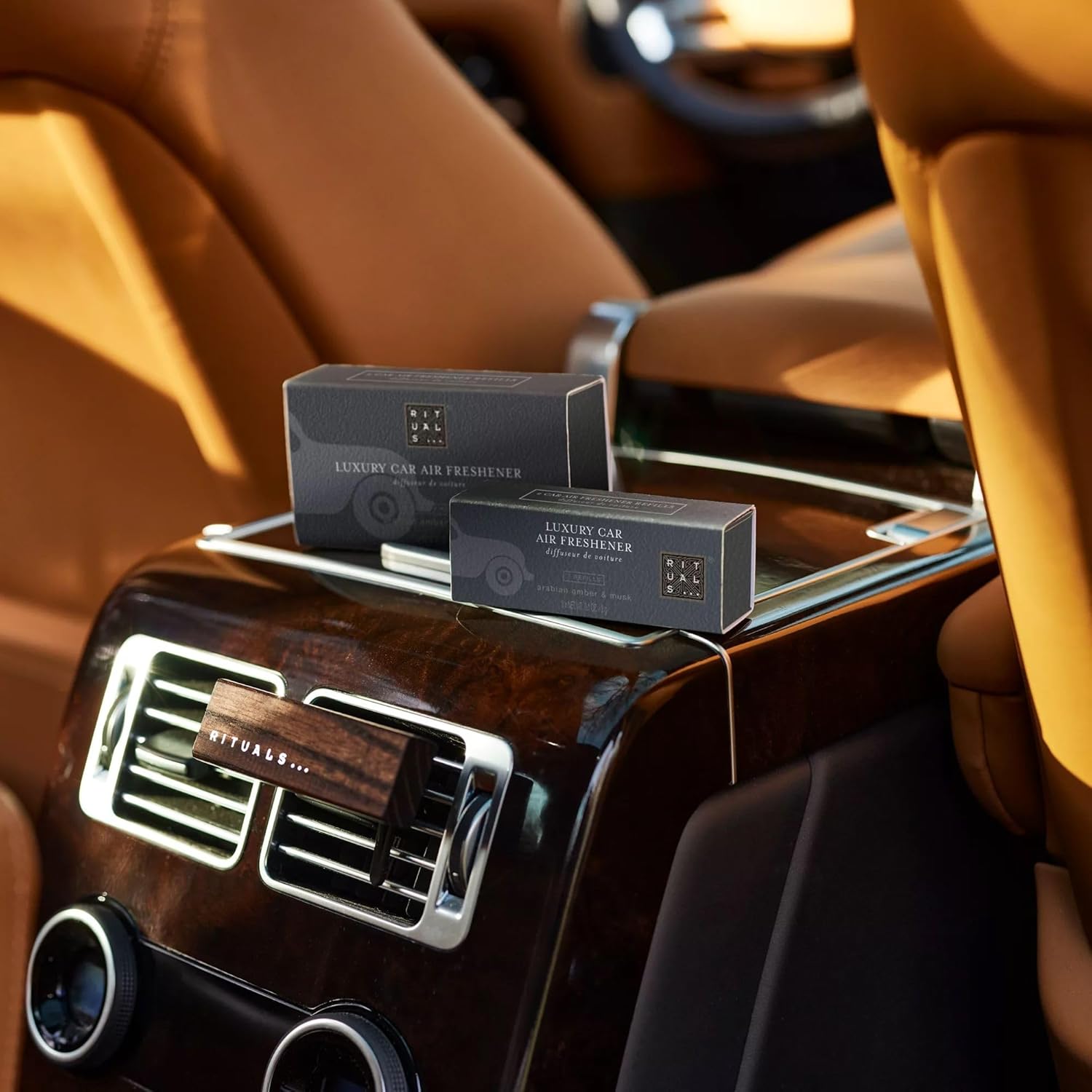 RITUALS - 2x Recharges Luxury Car Air Freshener - réf Arabian Amber & musk