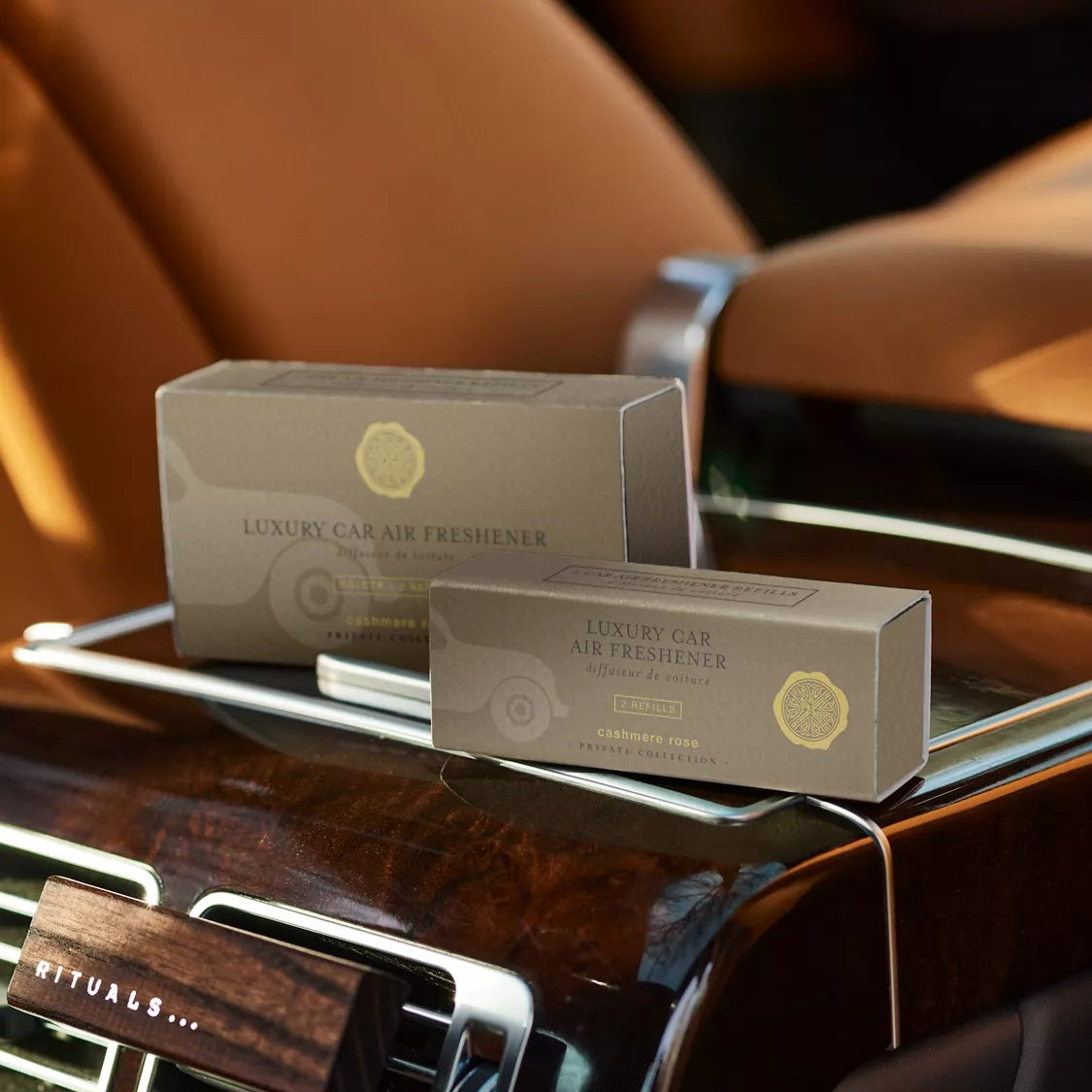 RITUALS - 2x Recharges Luxury Car Air Freshener - réf Cashmere Rose