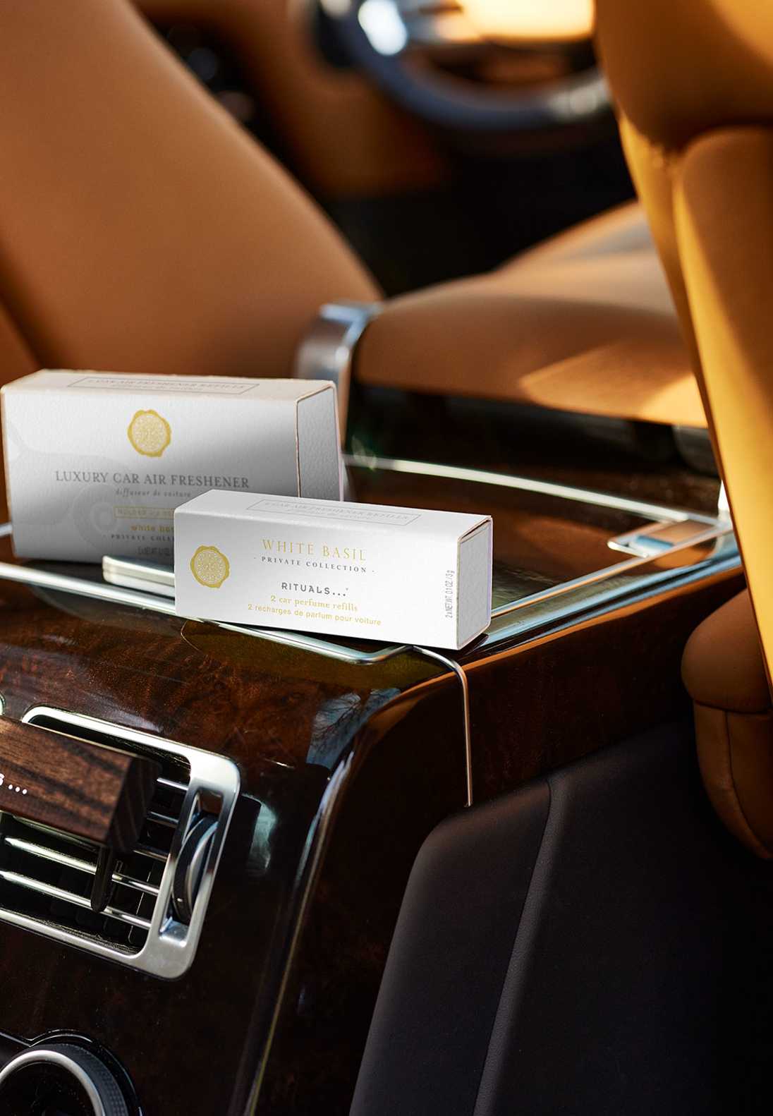 RITUALS - 2x Recharges Luxury Car Air Freshener - réf White Basil