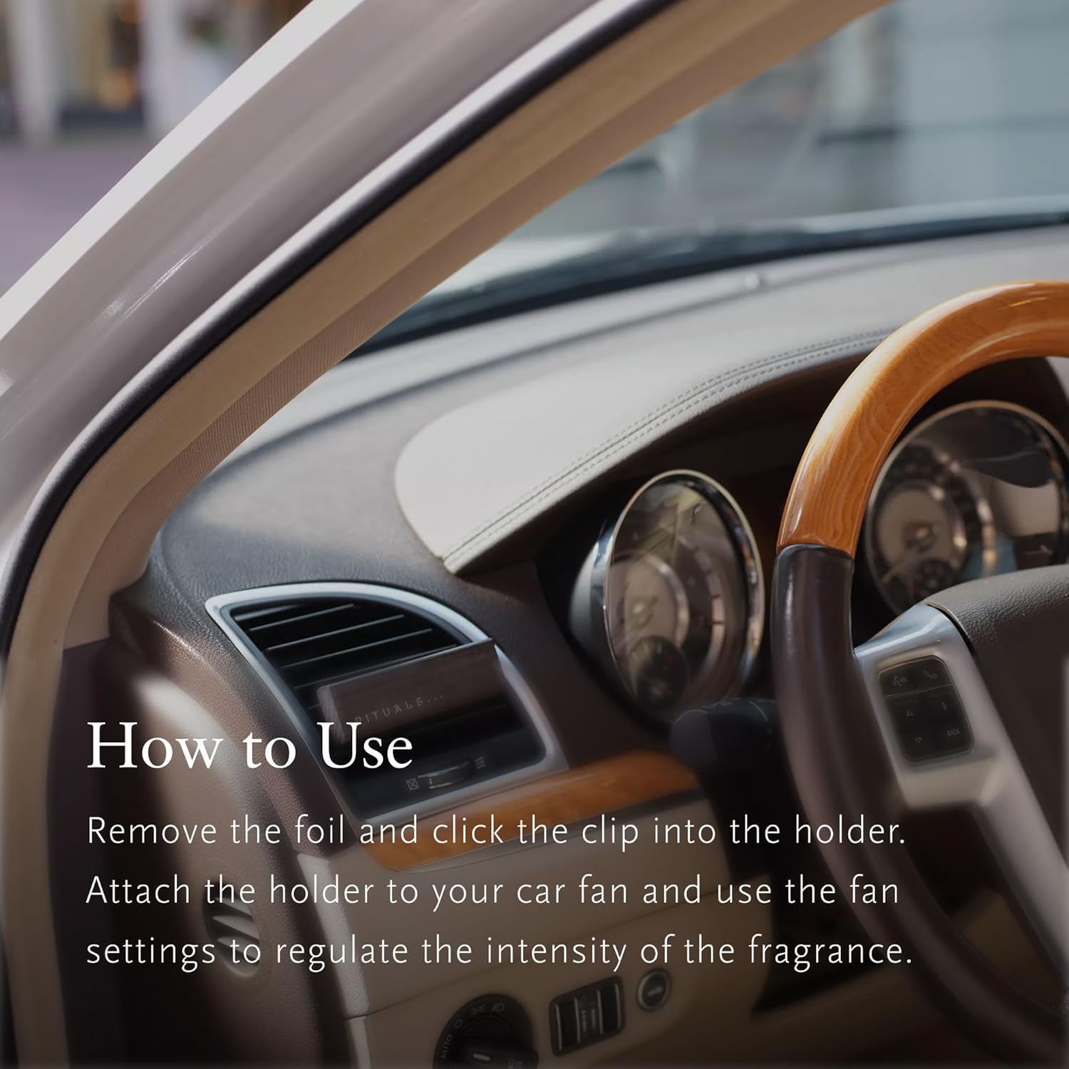 RITUALS - Luxury Car Air Freshener - réf Arabian Amber & musk