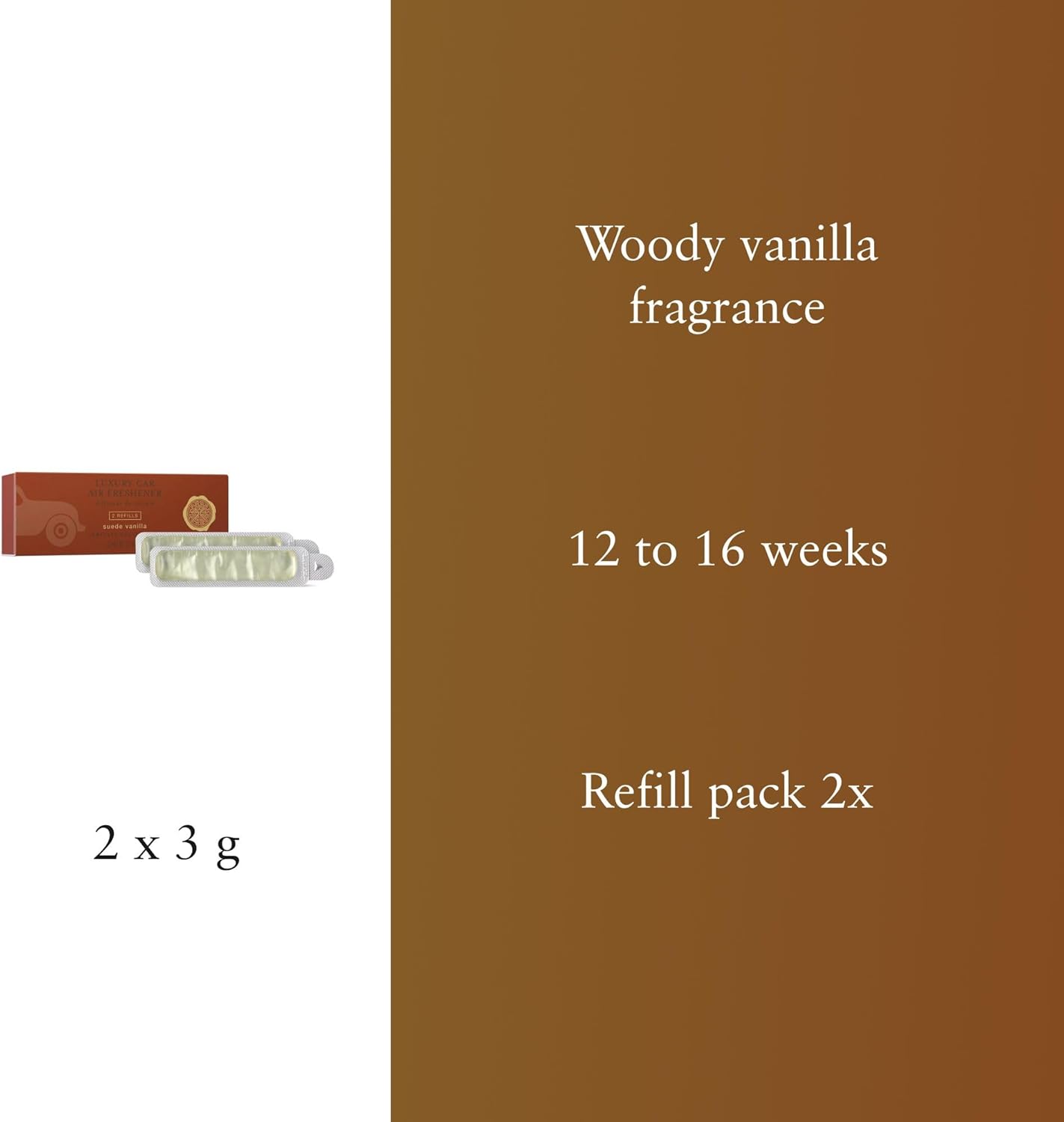 RITUALS - Luxury Car Air Freshener - réf Suede Vanilla