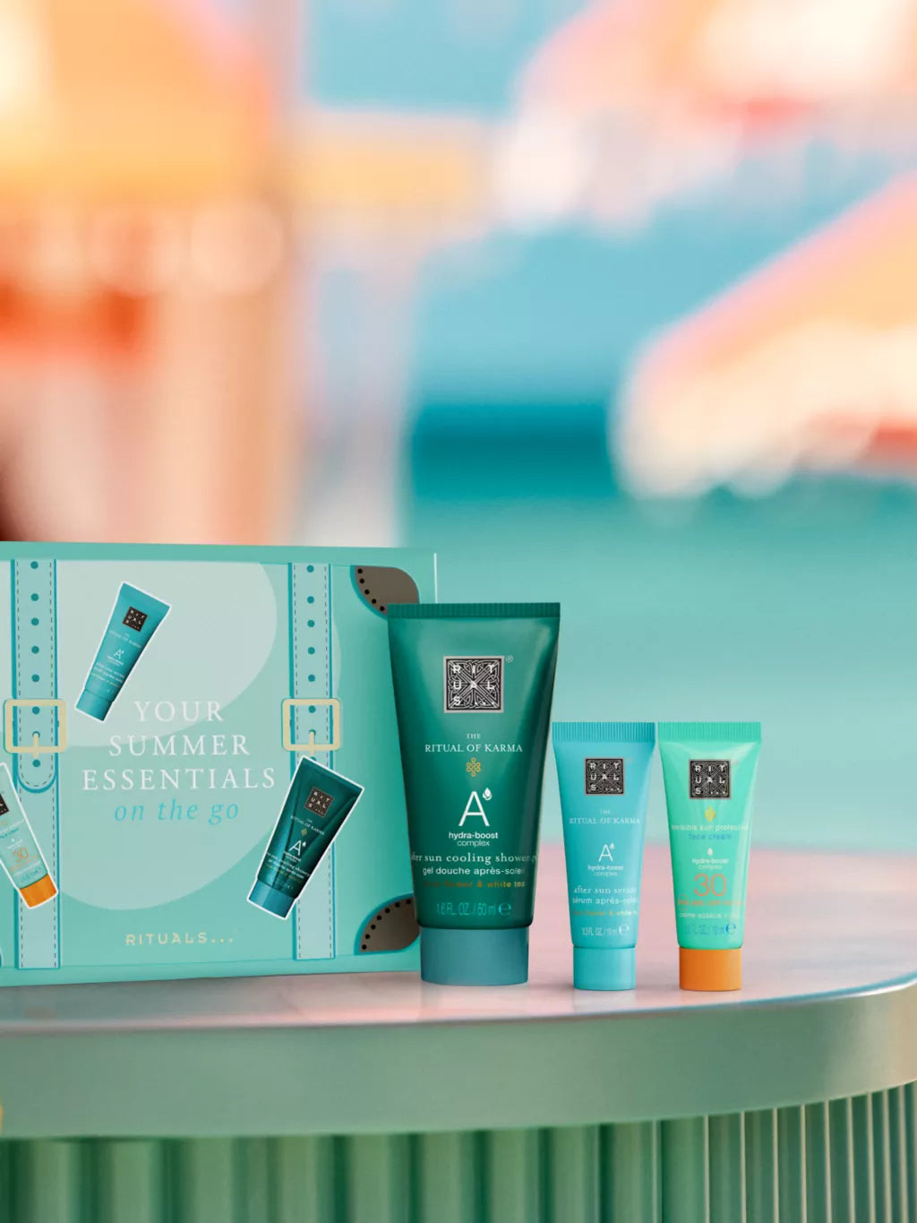 RITUALS - The Ritual Of Karma Your Summer Essentials On The Go Set ( 3pcs Mini )