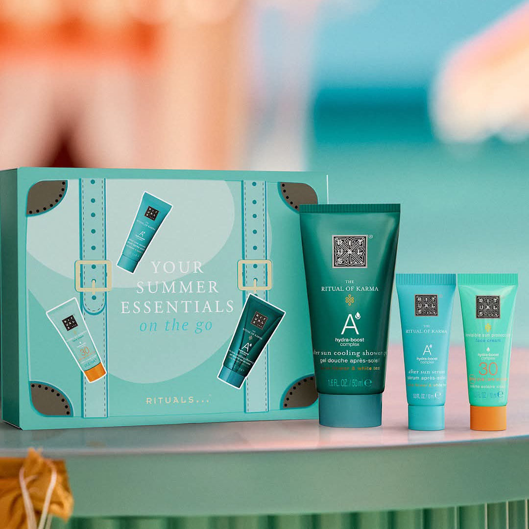 RITUALS - The Ritual Of Karma Your Summer Essentials On The Go Set ( 3pcs Mini )