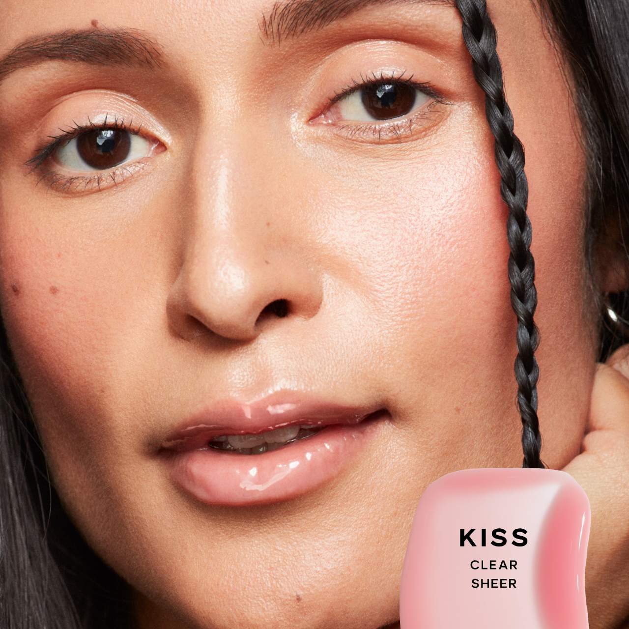 SAIE - Glossybounce Hydrating Lip Oil - réf Kiss