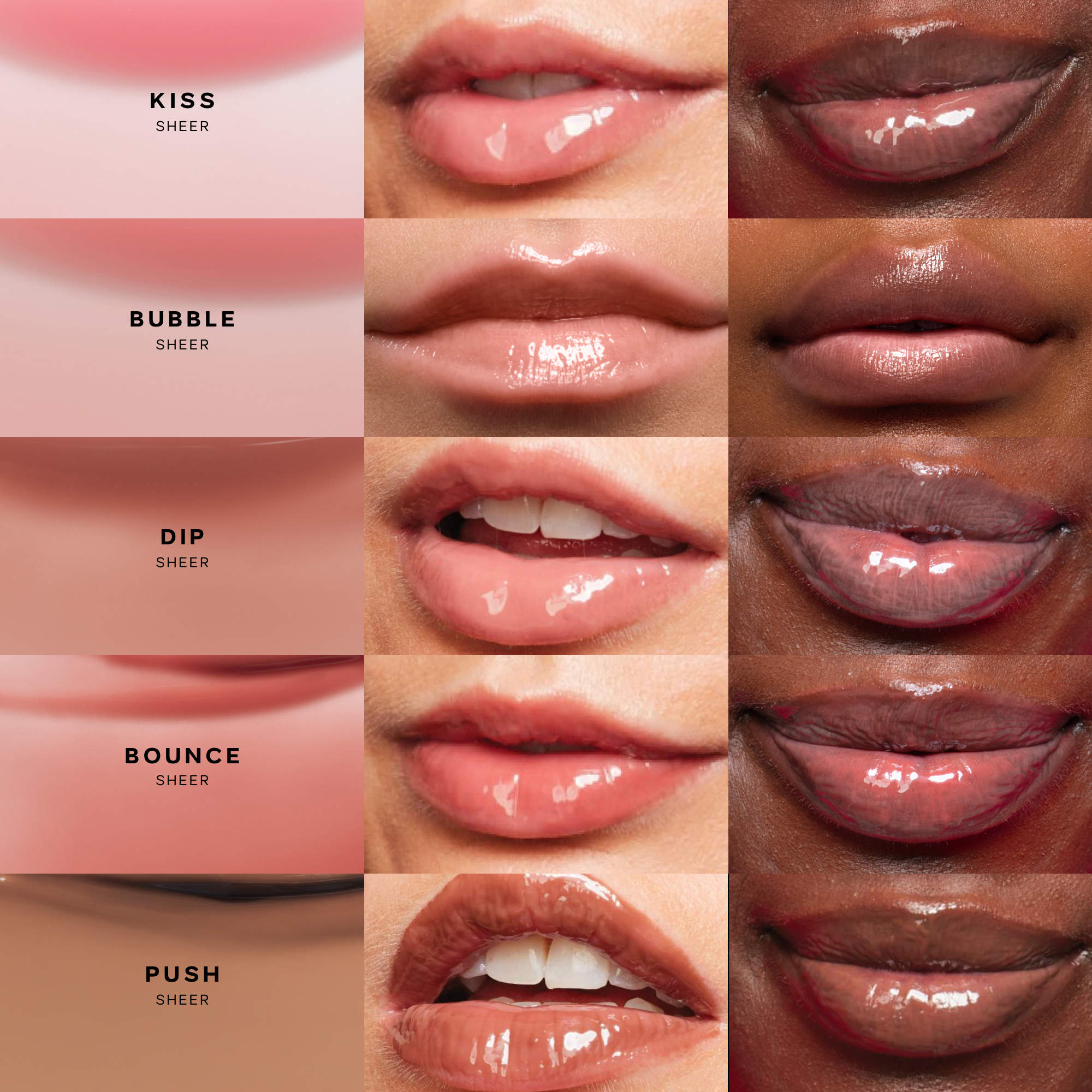 SAIE - Glossybounce Hydrating Lip Oil - réf Shake Shimmer