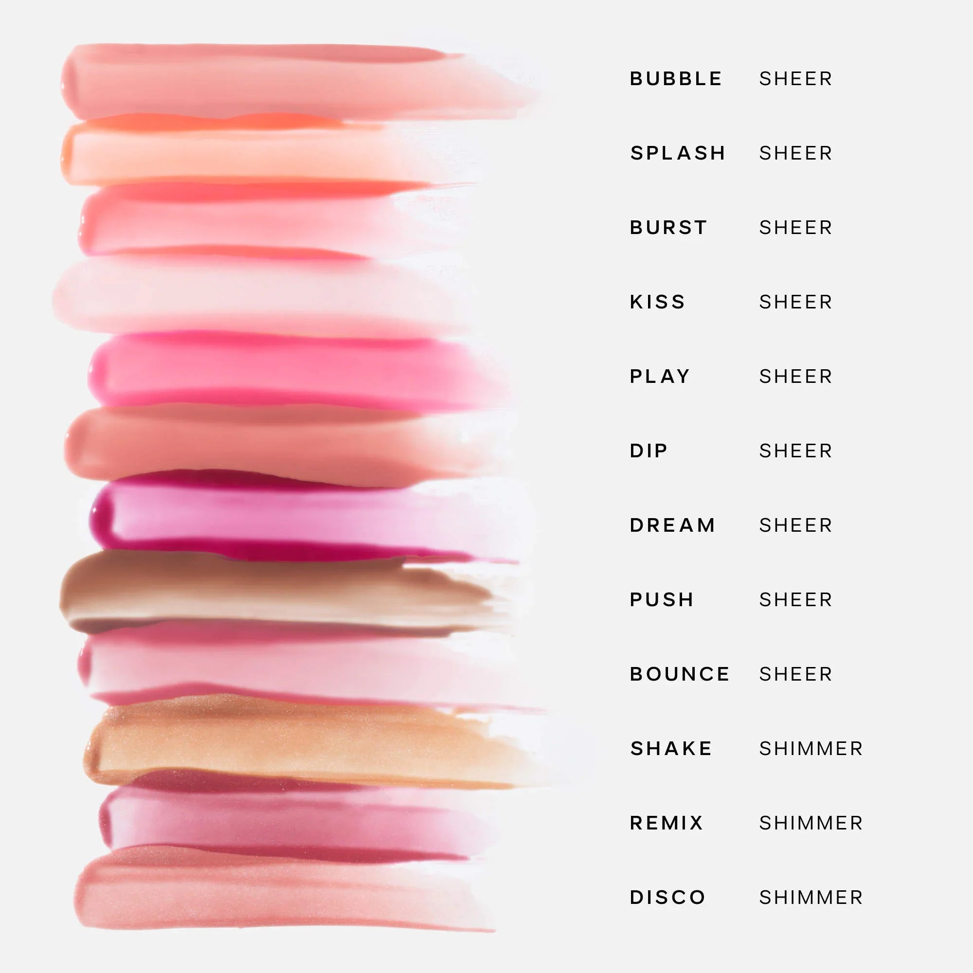 SAIE - Glossybounce Hydrating Lip Oil - réf Shake Shimmer