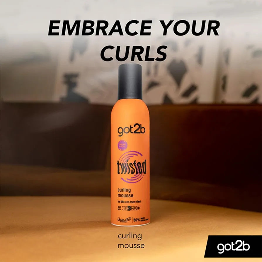 Schwarzkopf - GOT2B TWISTED CURLING MOUSSE- 250ml