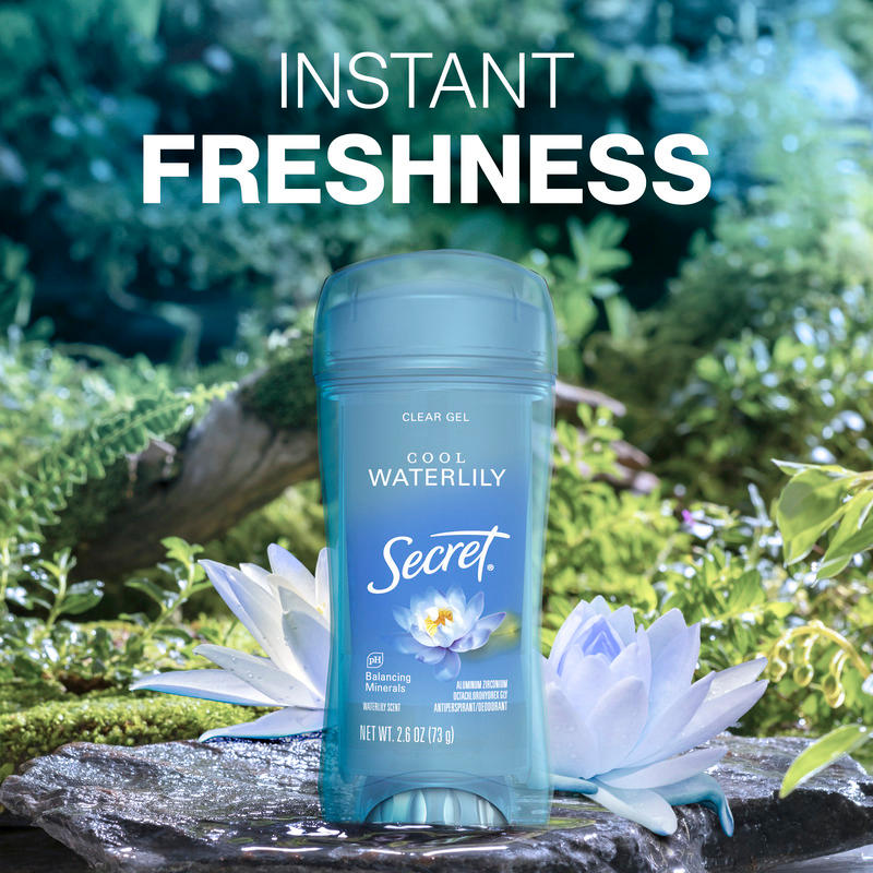 SECRET - Cool Waterlily Clear Gel - 73g