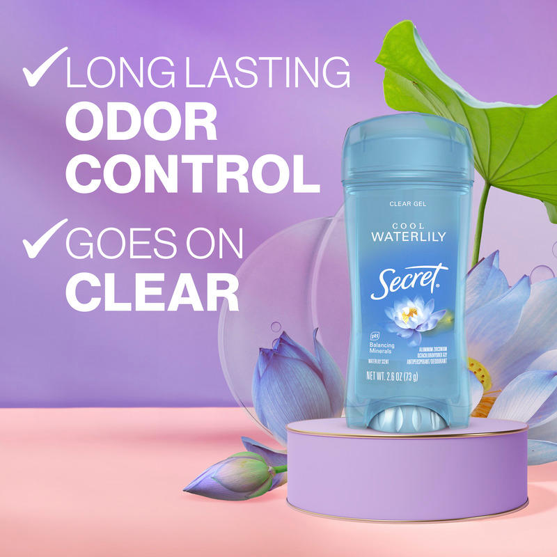SECRET - Cool Waterlily Clear Gel - 73g
