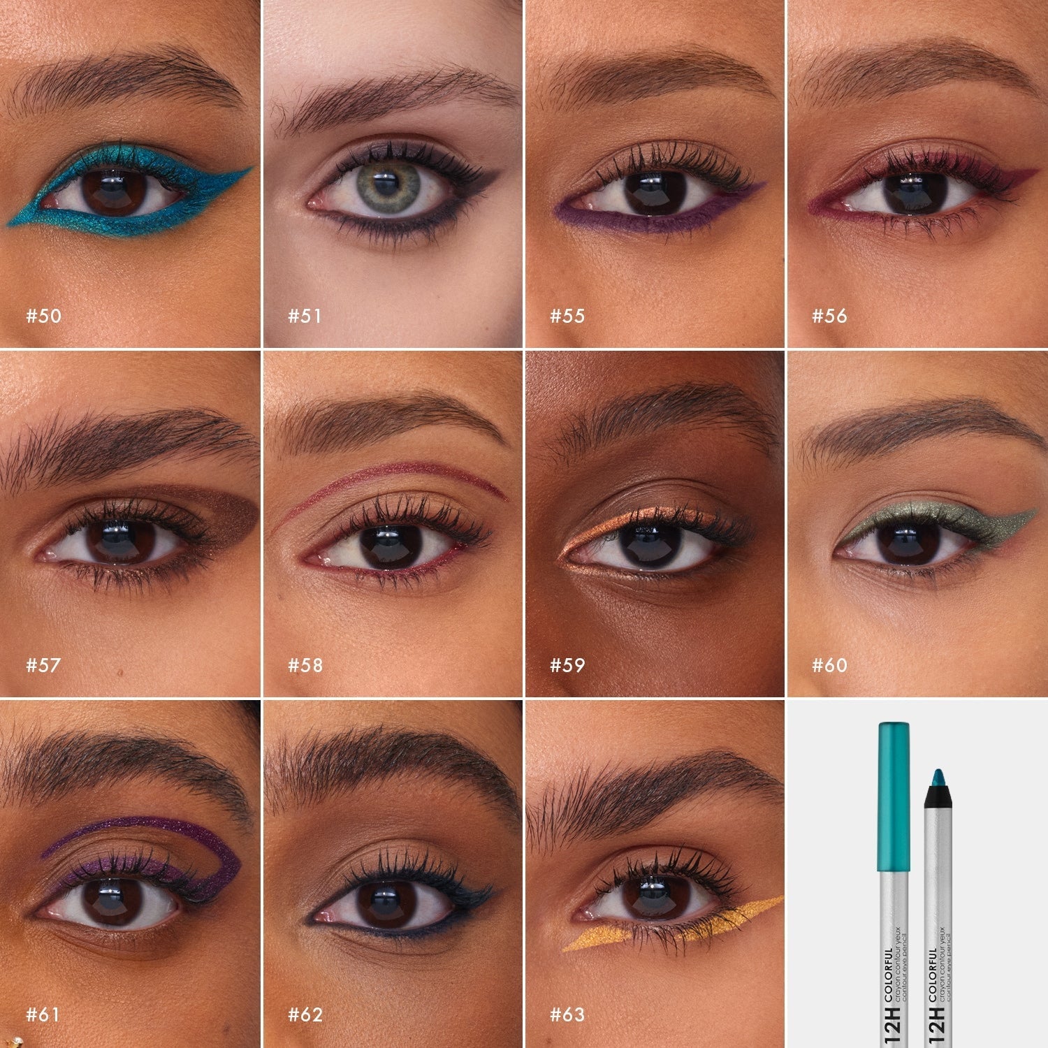 SEPHORA - 1 Crayon Contour Yeux 12h Waterproof - ref  61 Purple Disco