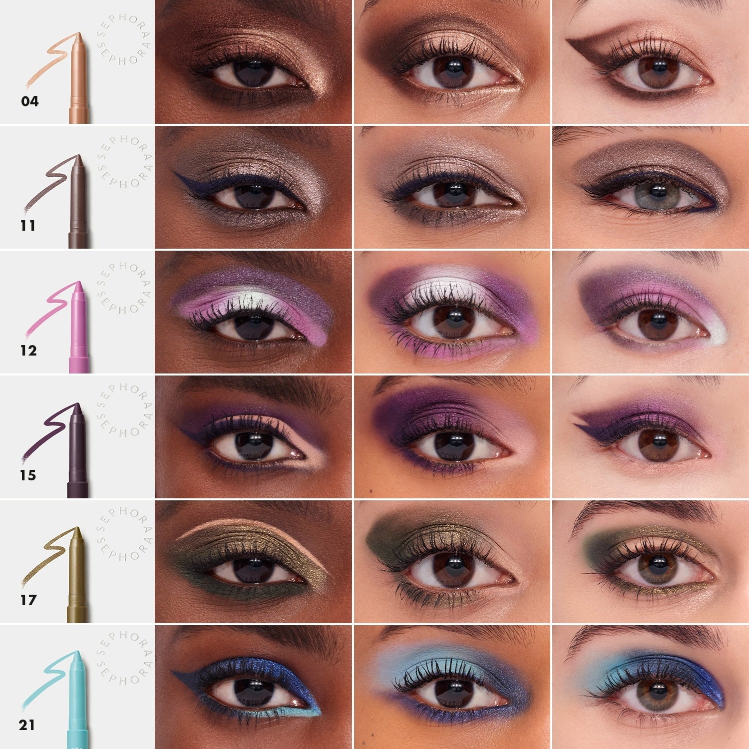 SEPHORA - 12H Colorful - Shadow stick & liner- Ref 11 Truffle shimmer