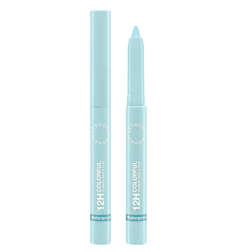 SEPHORA - 12H Colorful - Shadow stick & liner- Ref 21 Baby Blue matte