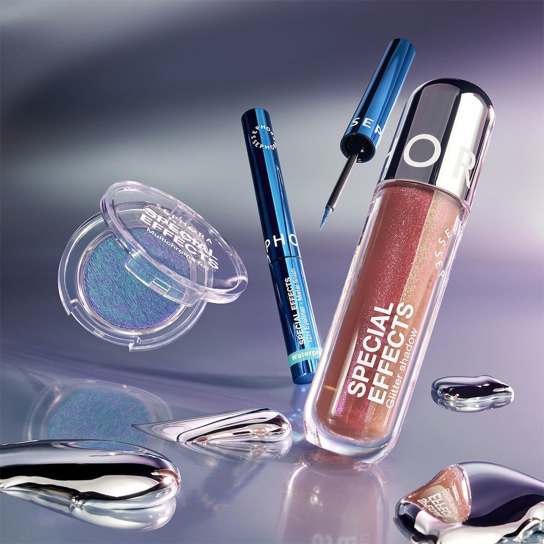 SEPHORA - 12H Eyeliner Metal Finish Special Effects - réf 01 Midnight Carbon
