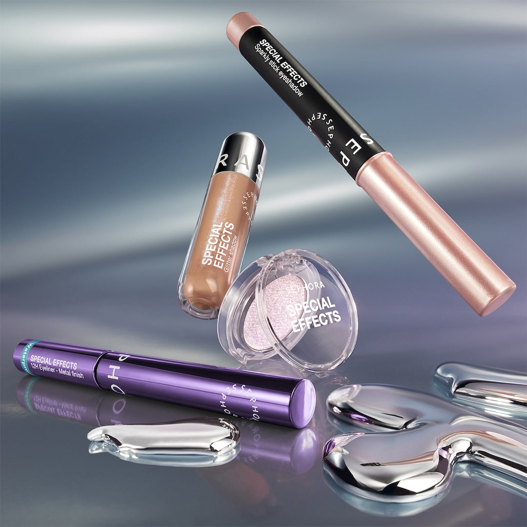 SEPHORA - 12H Eyeliner Metal Finish Special Effects - réf 01 Midnight Carbon
