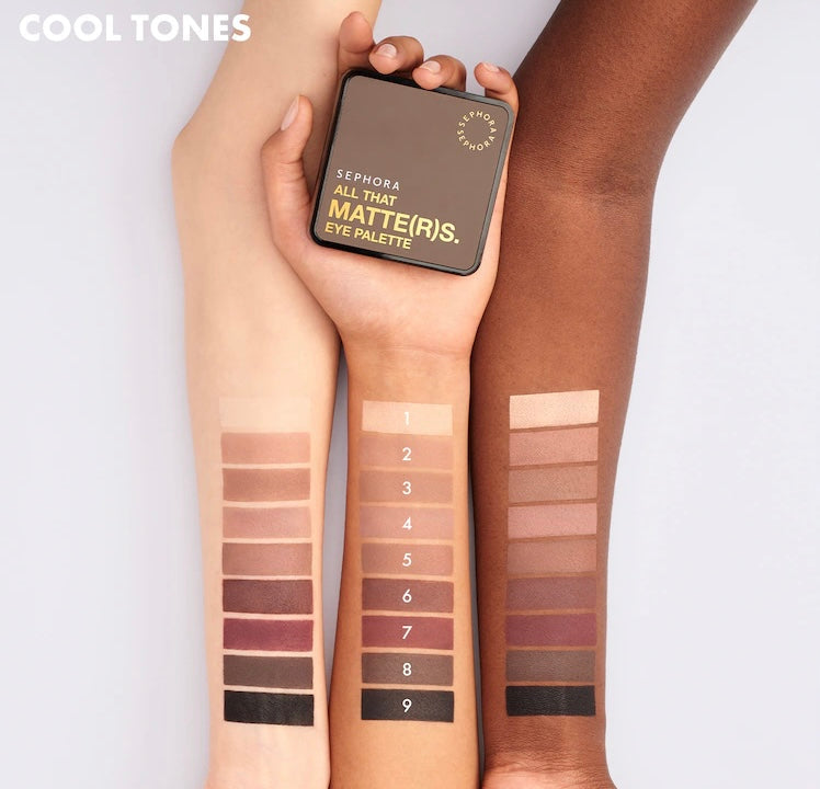 SEPHORA - ALL THAT MATTE(R)S PALETTE - Cool tones (1 pc)