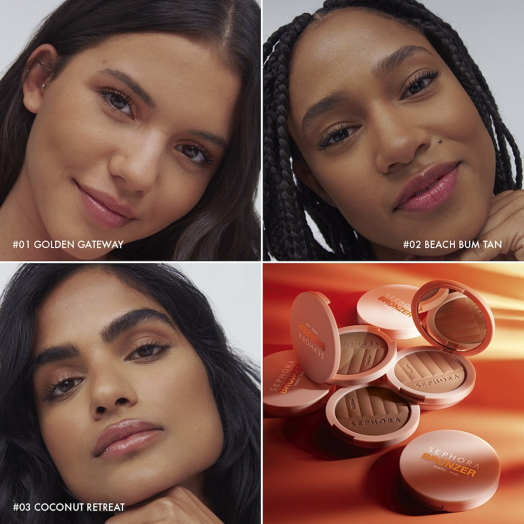 SEPHORA - BRONZER MATTE - Poudre bronzante - réf 01 Golden Gateway