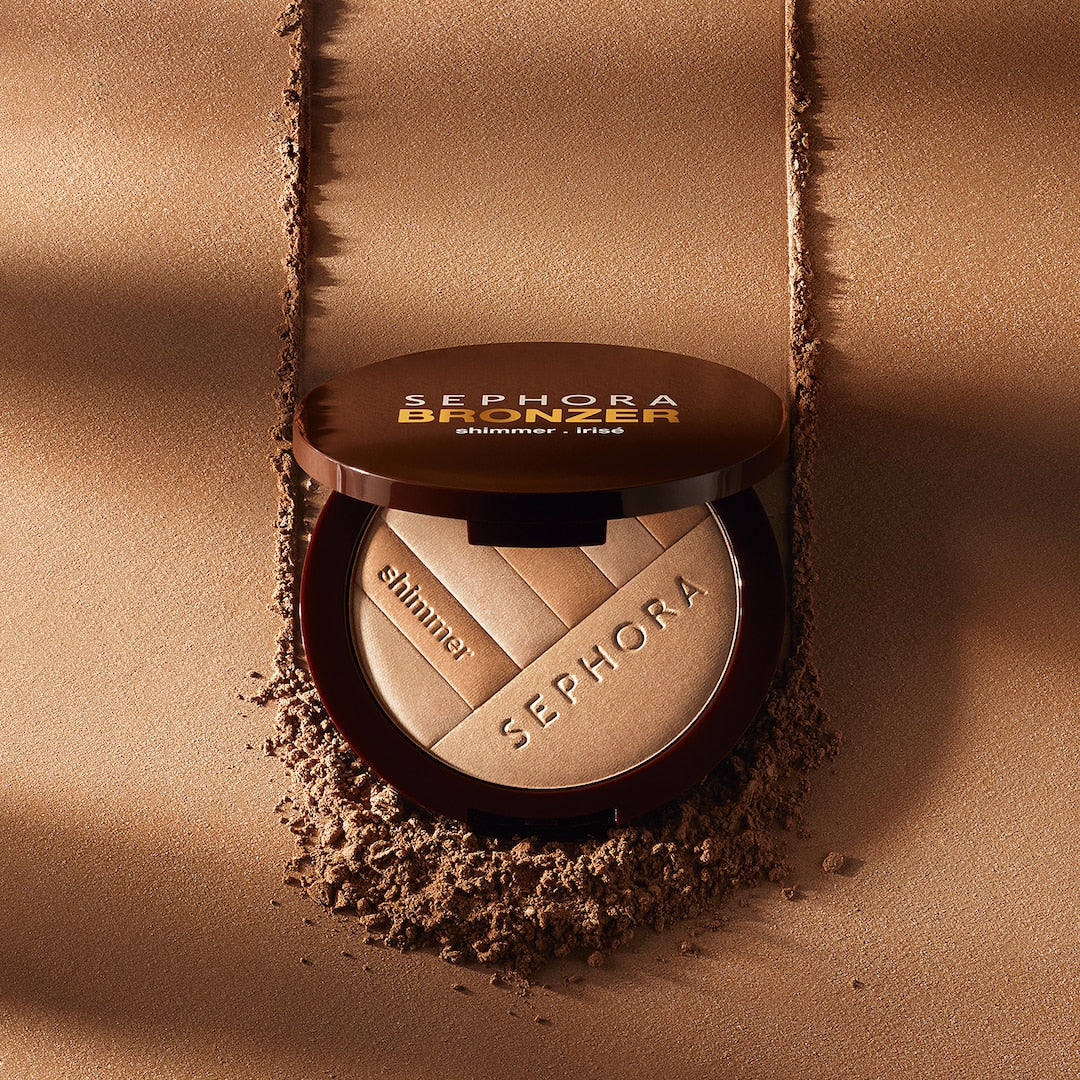 SEPHORA - Bronzer Shimmer Irisé - réf 01 Amber Glow