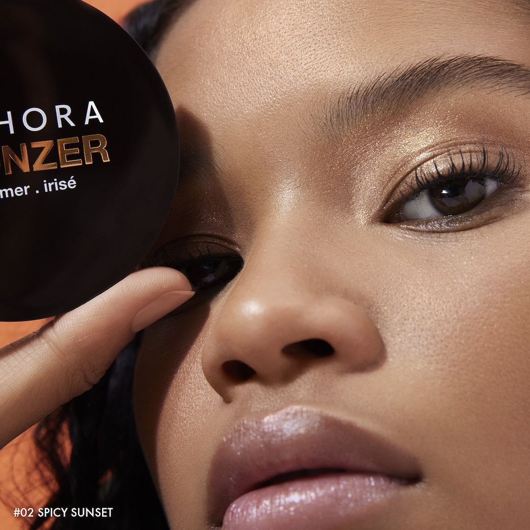 SEPHORA - Bronzer Shimmer Irisé - réf 01 Amber Glow