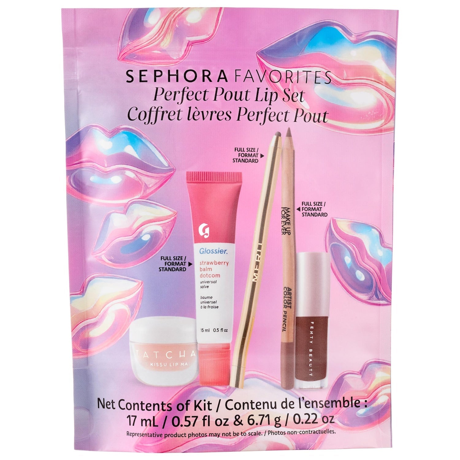 SEPHORA FAVORITES - LIMITED EDITION - Perfect Pout Lip set